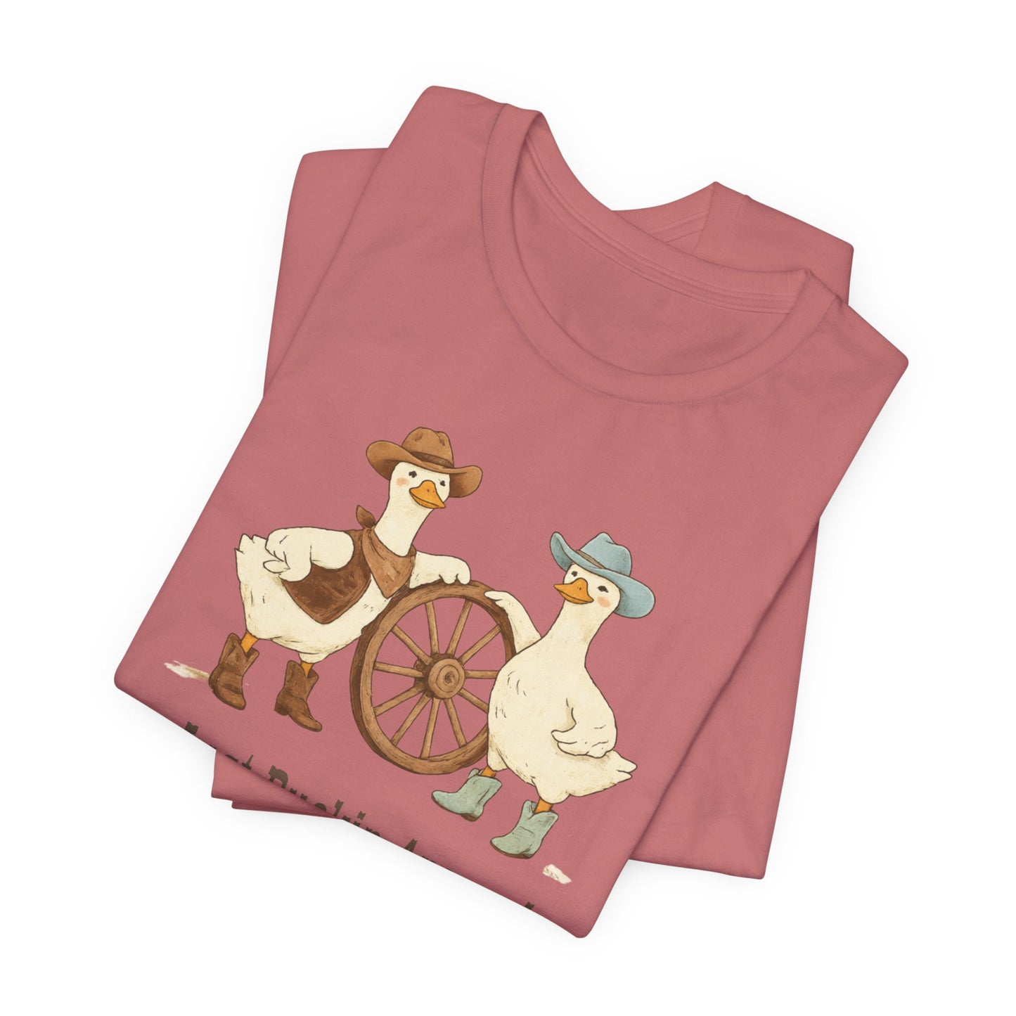 Just Duckin' Around T-Shirt— Vintage Western Duck Graphic T-Shirt