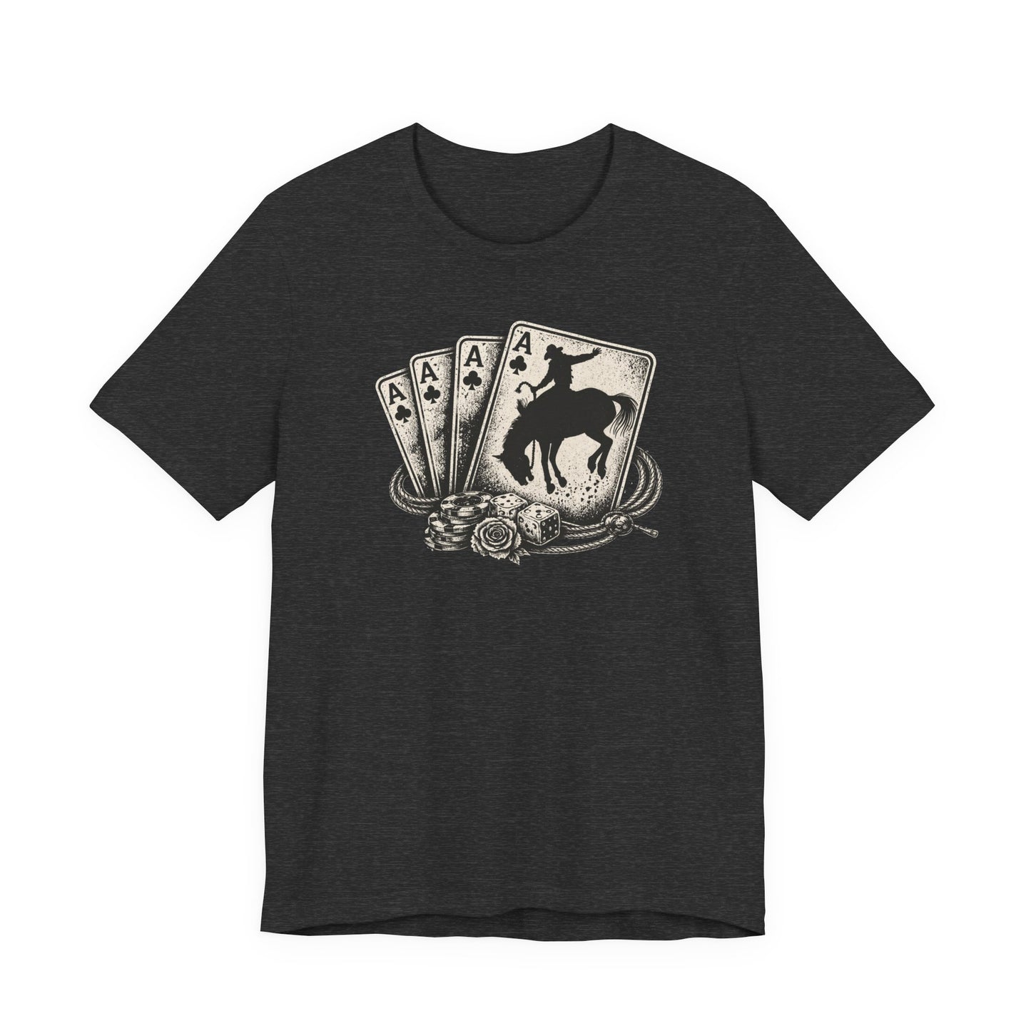 Western Ace Cards Graphic T-Shirt