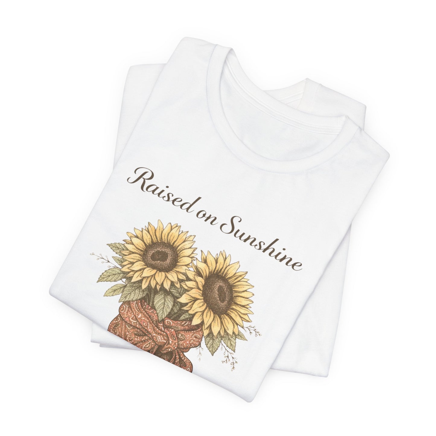 Raised on Sunshine Sunflower T-Shirt