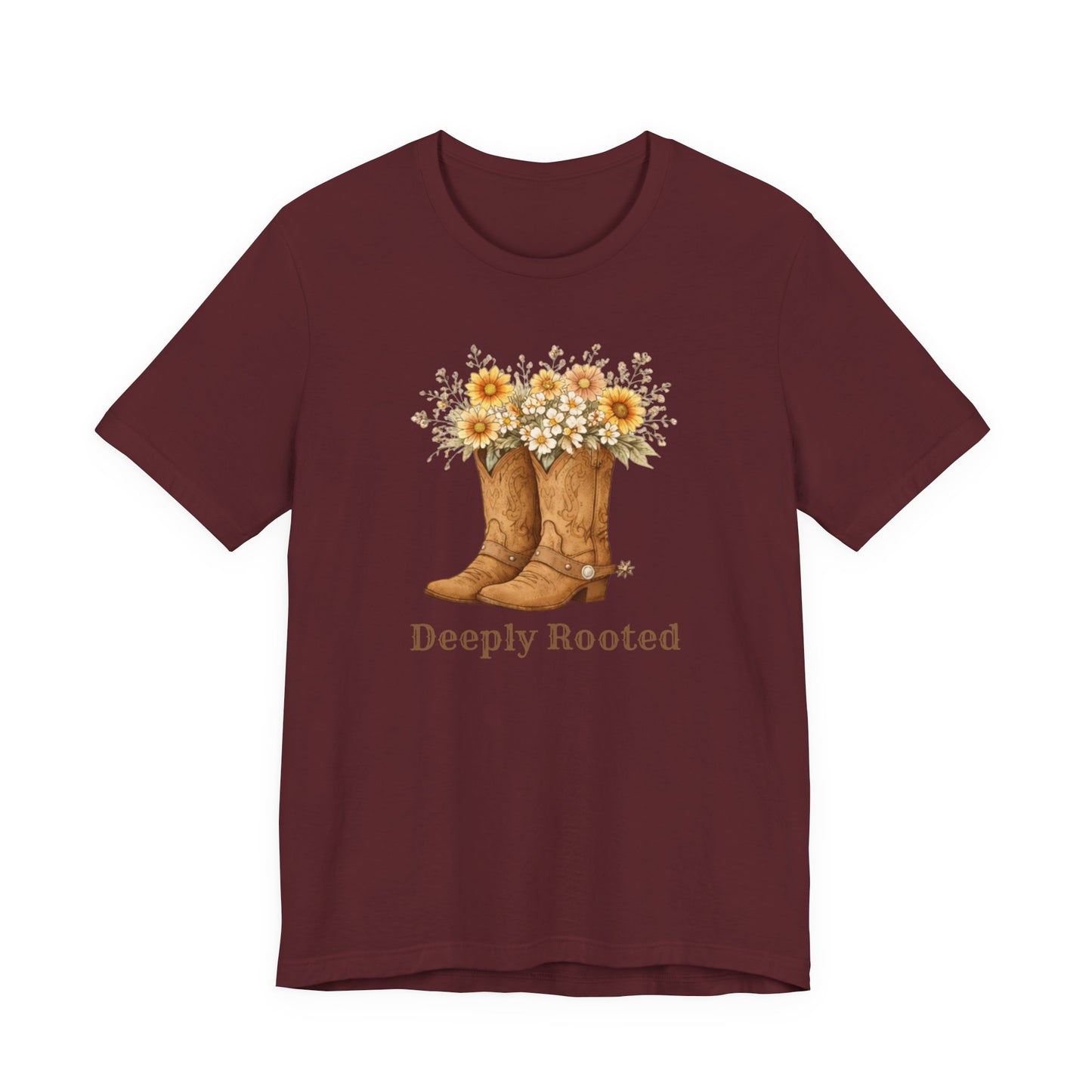 Deeply Rooted Cowboy Boots Floral T-Shirt