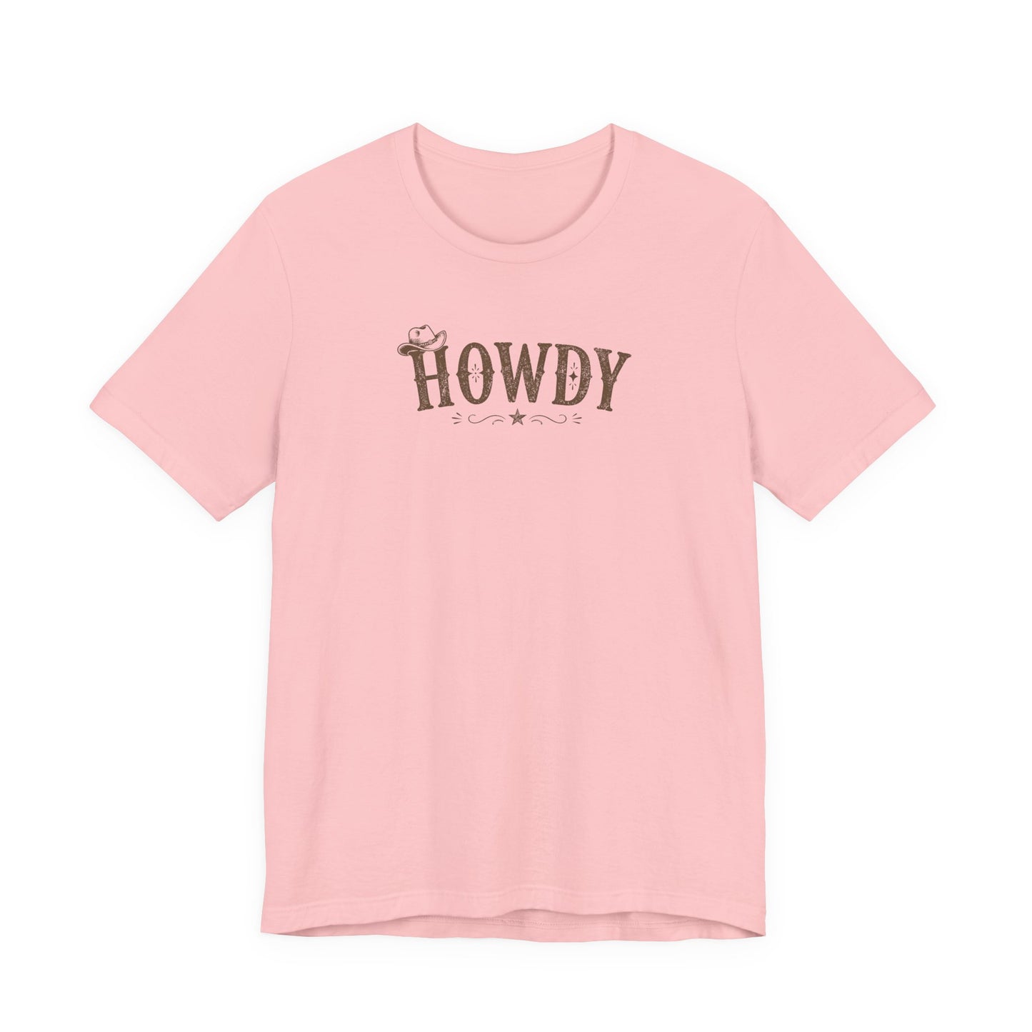 Howdy Tee — Vintage Western Greeting T-Shirt