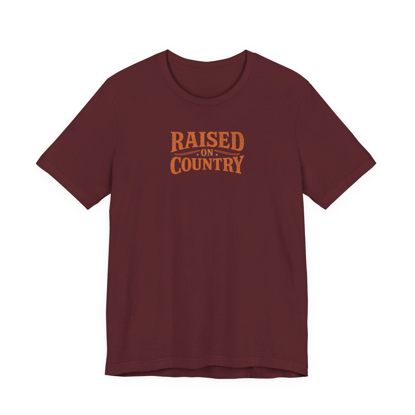 Raised on Country T-Shirt — Vintage Western Graphic Tee for Country Music Lovers