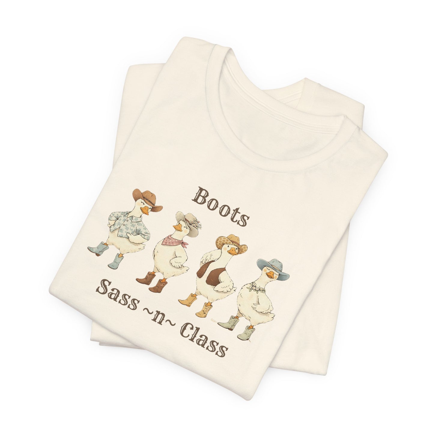 Boots Sass-n-Class Graphic T‑Shirt