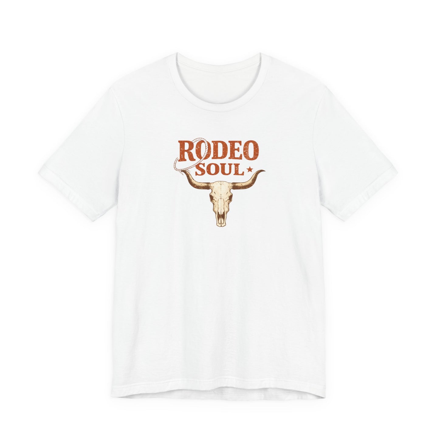 Rodeo Soul T‑Shirt — Western Skull Graphic Tee