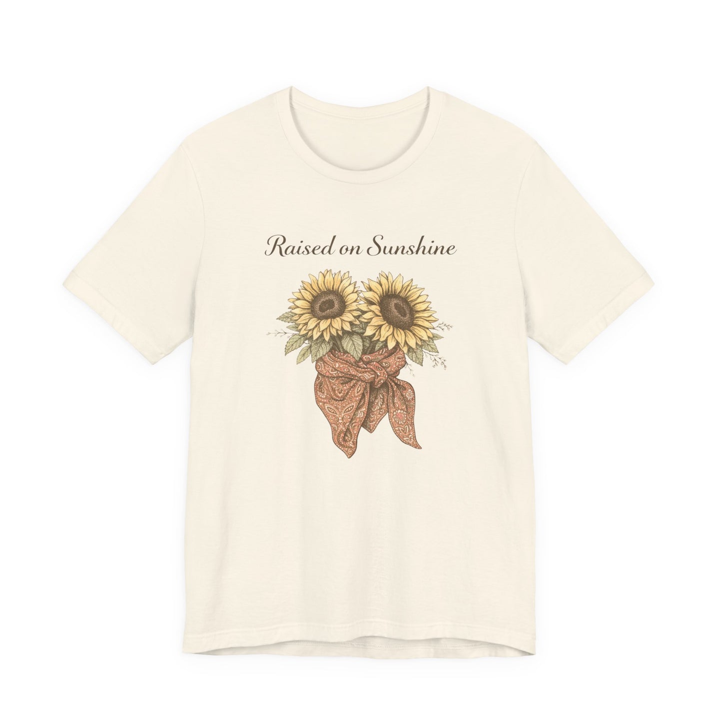 Raised on Sunshine Sunflower T-Shirt