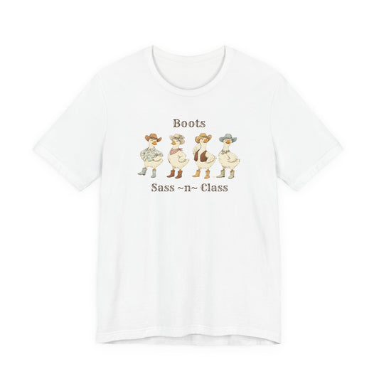 Boots Sass-n-Class Graphic T‑Shirt