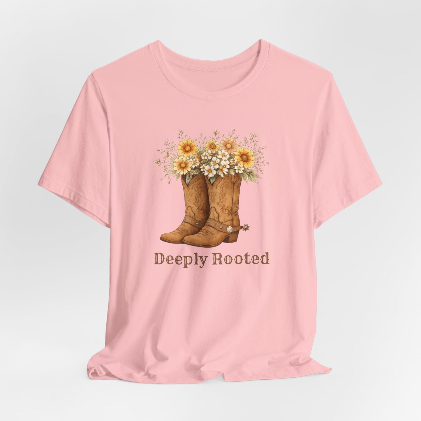 Deeply Rooted Cowboy Boots Floral T-Shirt
