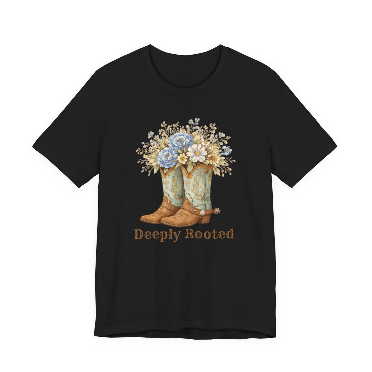 Deeply Rooted Cowboy Boots Floral T-Shirt