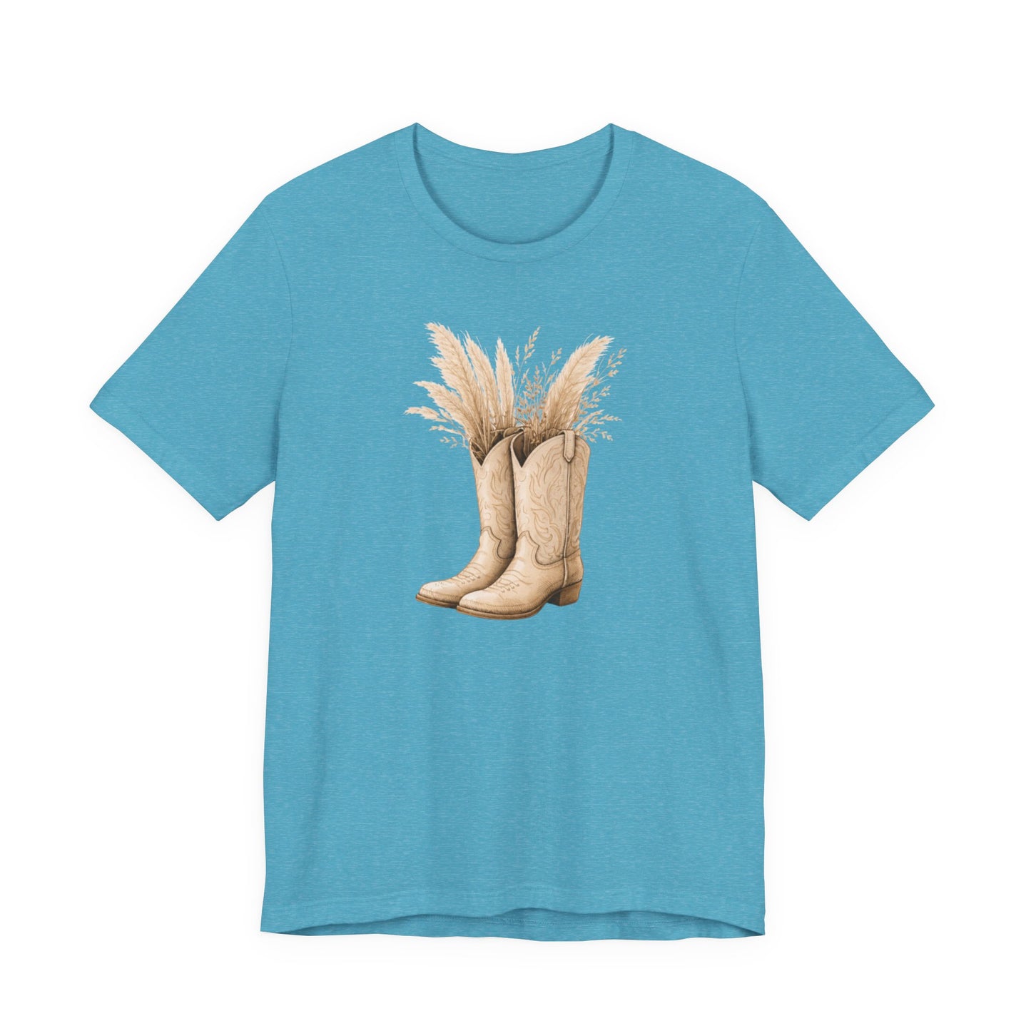 Cowboy Boots & Pampas Graphic T-Shirt