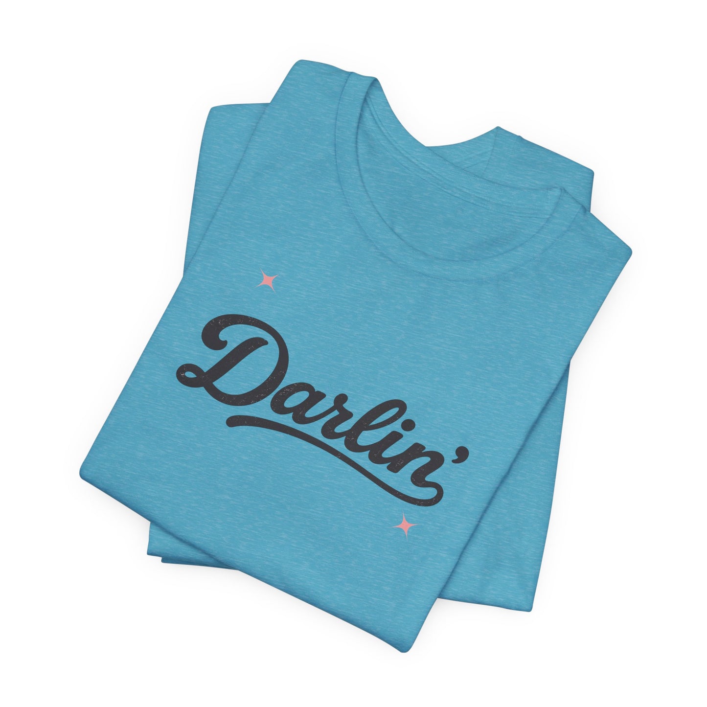Darlin' Script  T-Shirt — Cute Retro Graphic T-Shirt