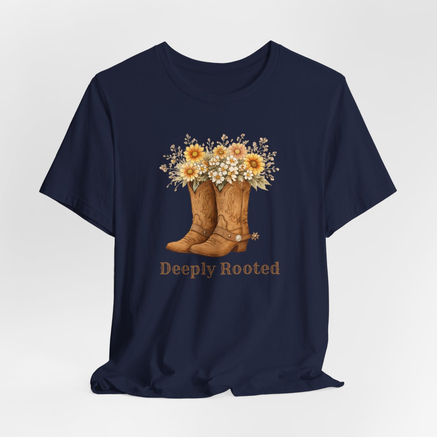 Deeply Rooted Cowboy Boots Floral T-Shirt