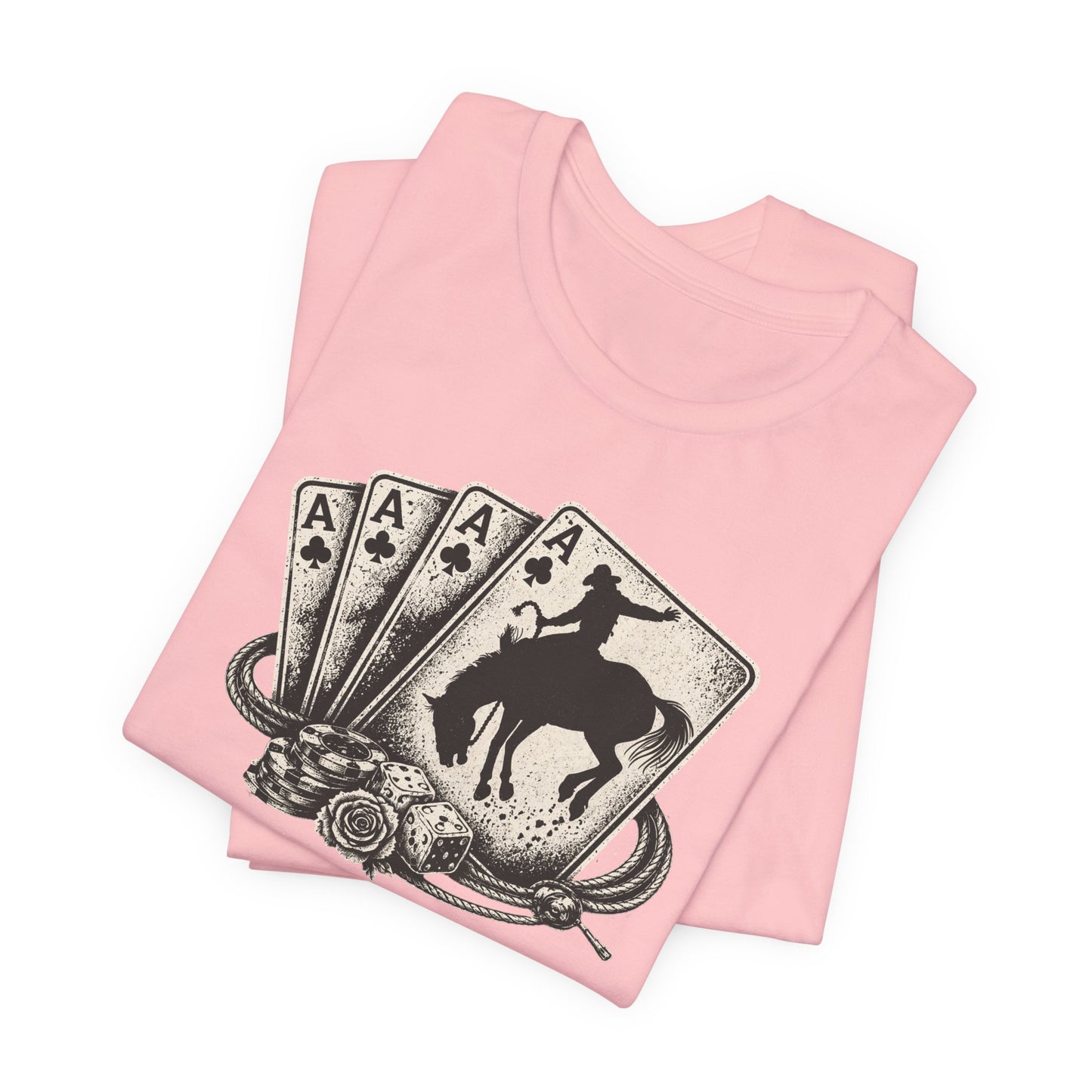 Western Ace Cards Graphic T-Shirt