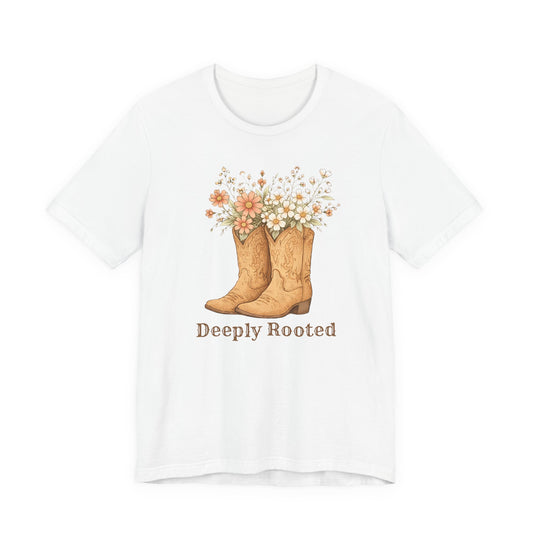 Deeply Rooted Cowboy Boots Floral T-Shirt