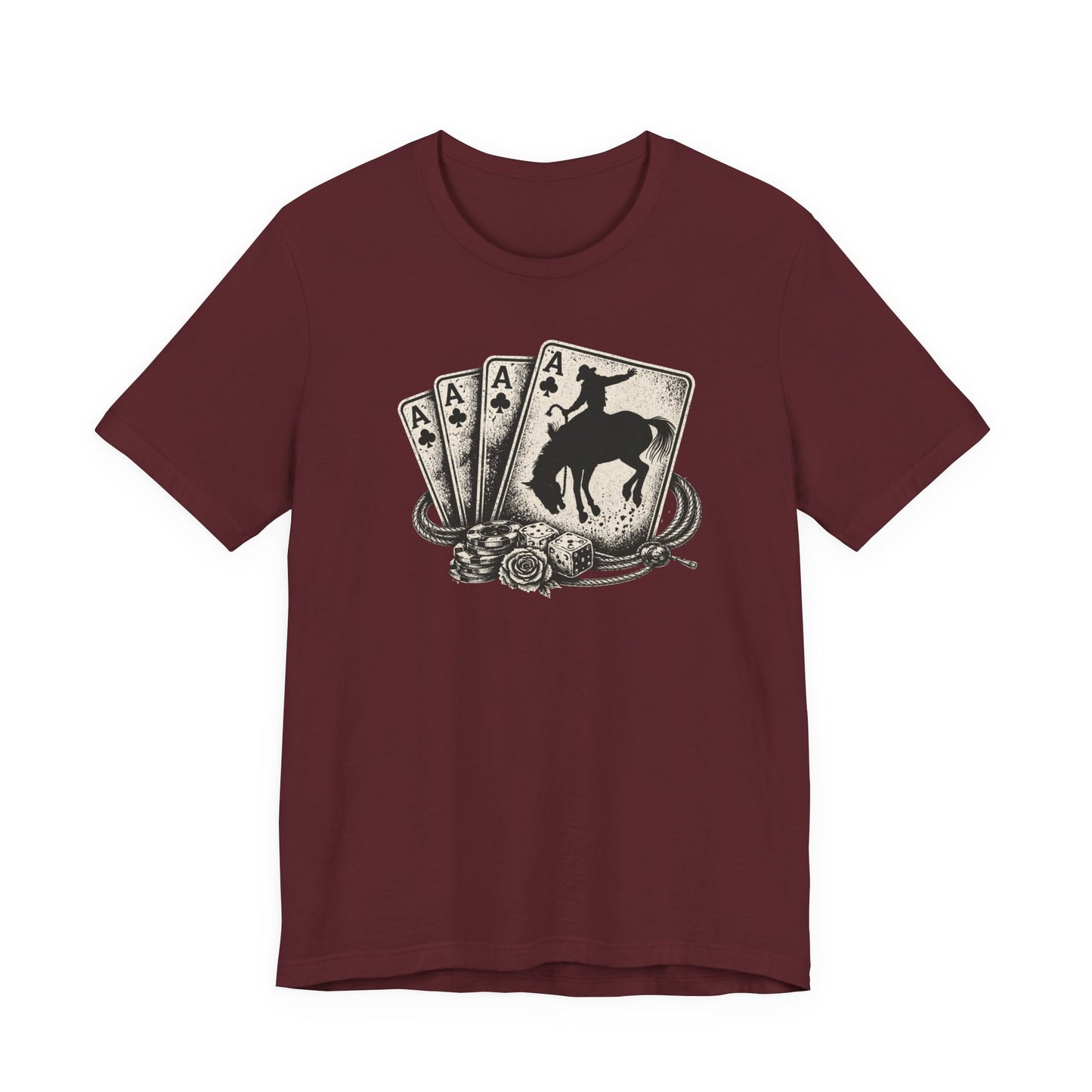 Western Ace Cards Graphic T-Shirt
