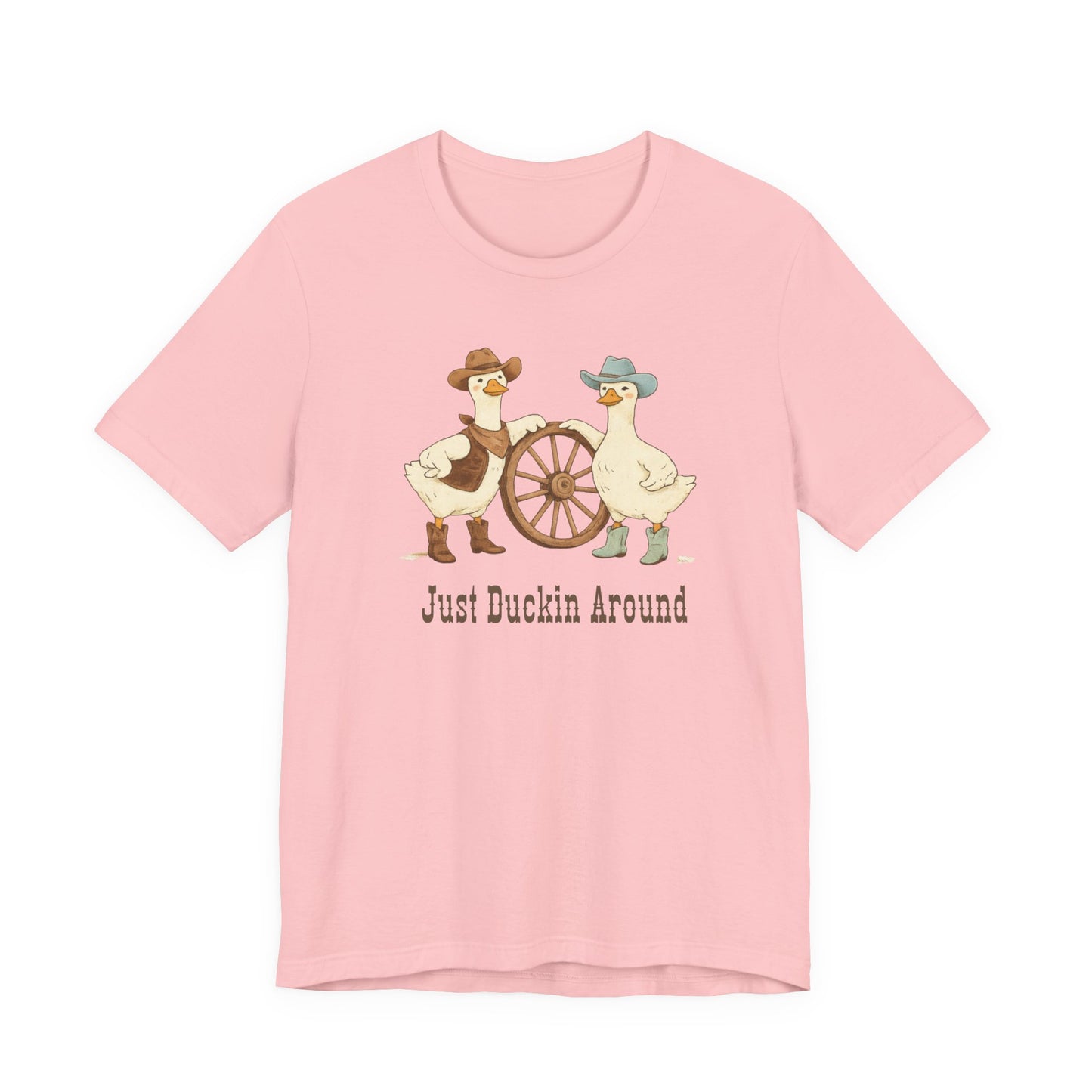 Just Duckin' Around T-Shirt— Vintage Western Duck Graphic T-Shirt