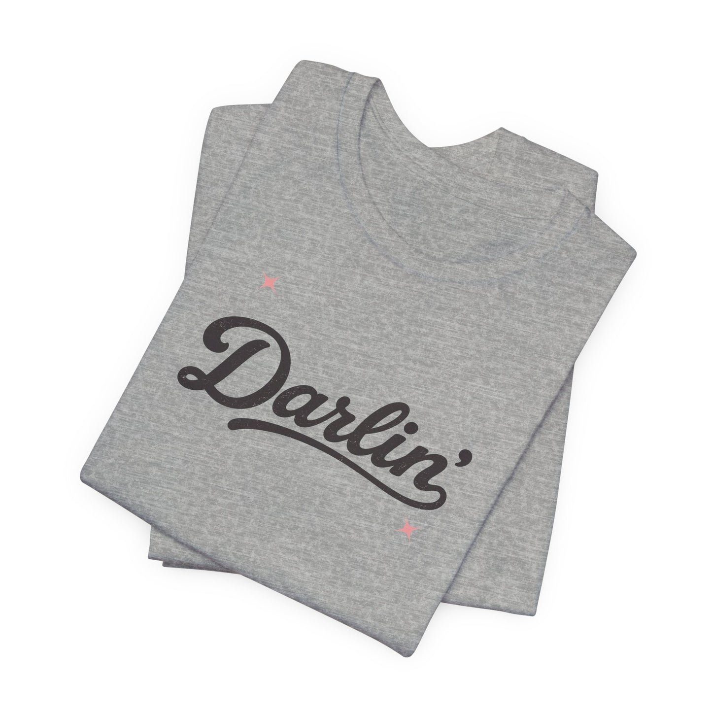 Darlin' Script  T-Shirt — Cute Retro Graphic T-Shirt