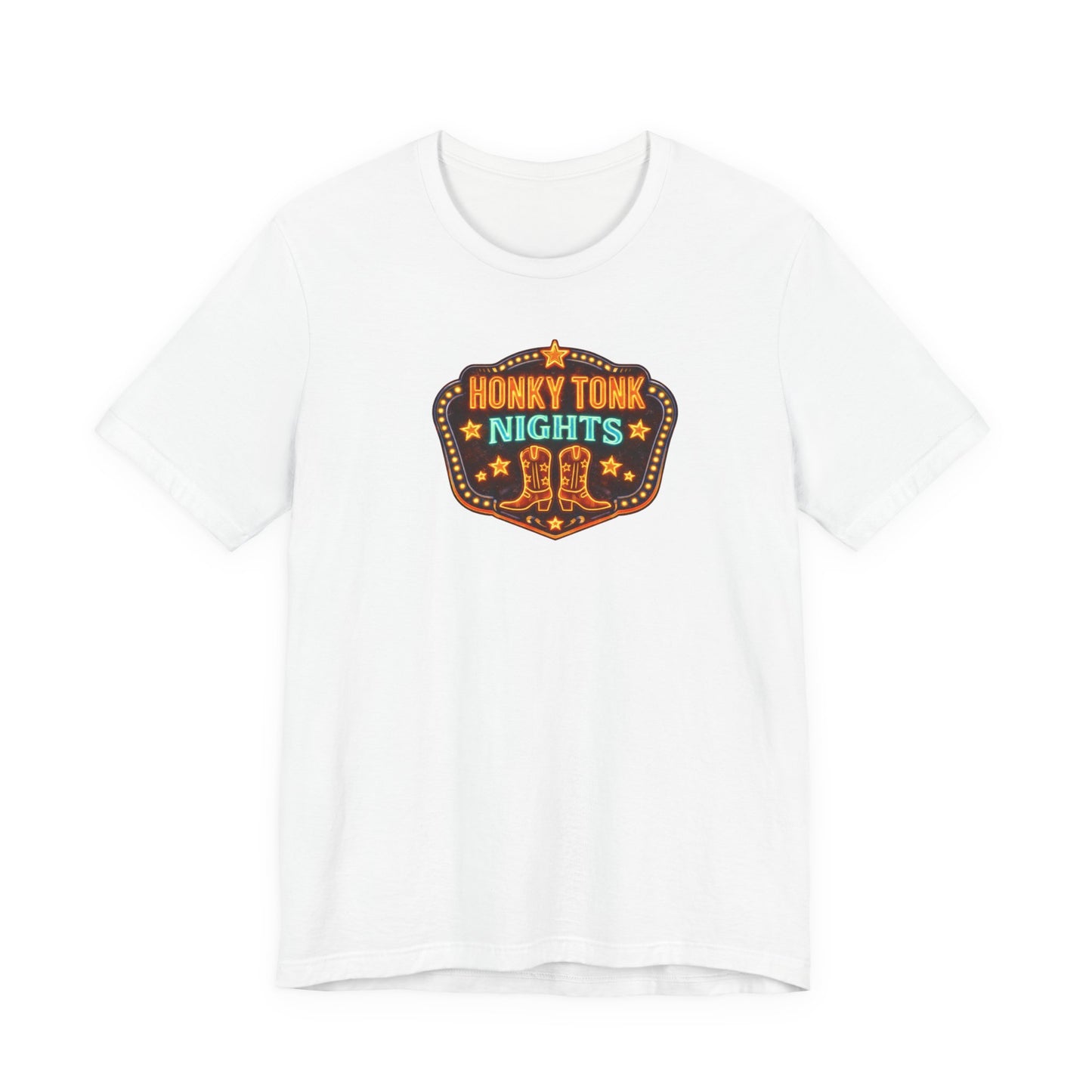 Honky Tonk Nights T-Shirt — Retro Country Western Tee