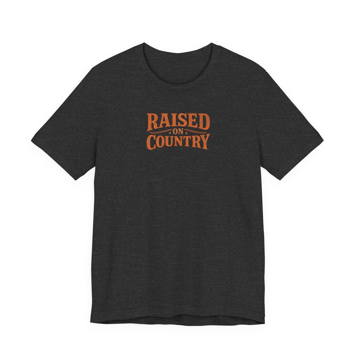 Raised on Country T-Shirt — Vintage Western Graphic Tee for Country Music Lovers