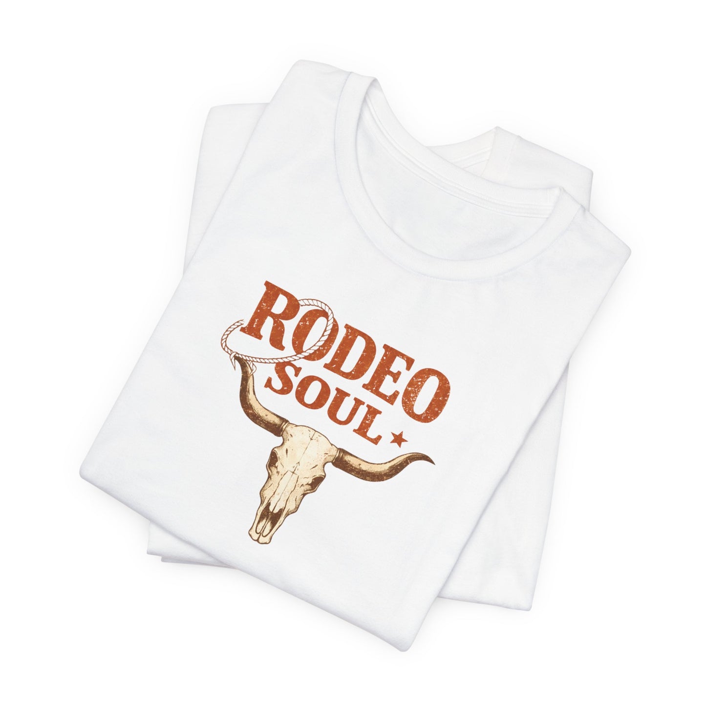 Rodeo Soul T‑Shirt — Western Skull Graphic Tee