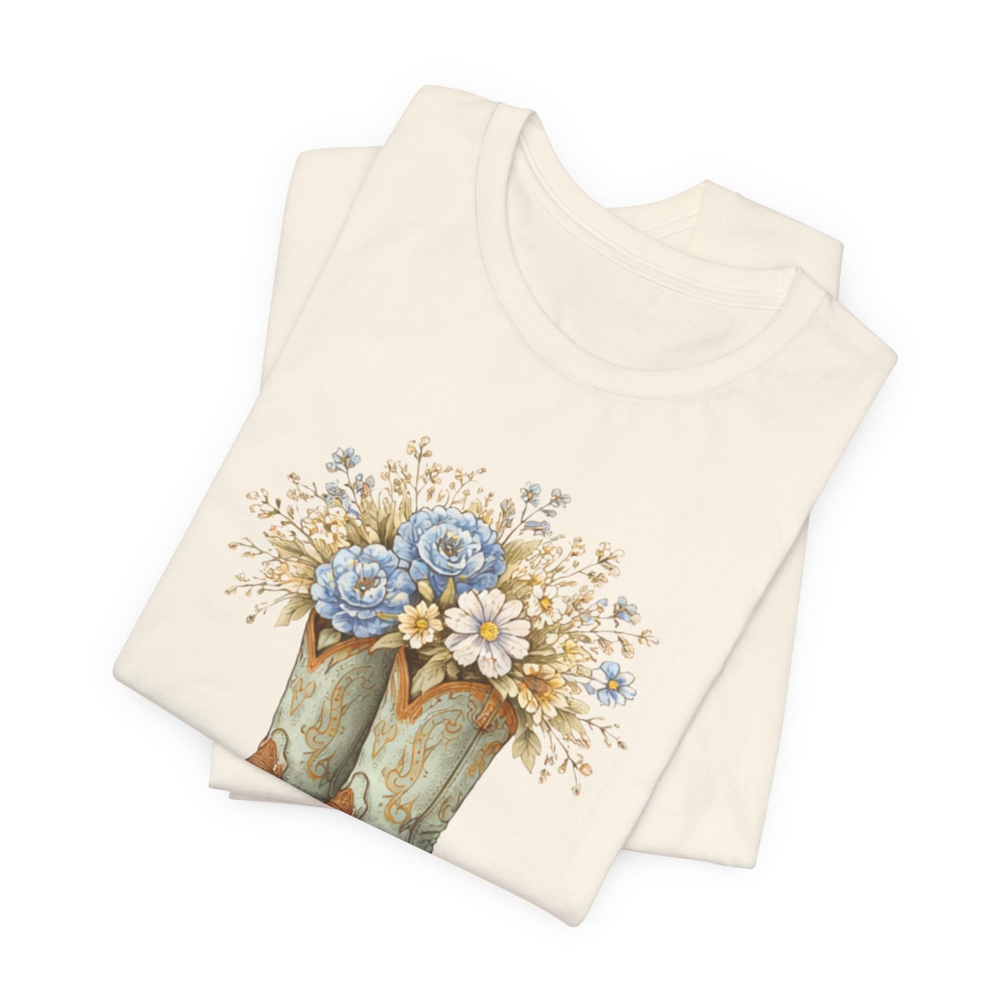 Deeply Rooted Cowboy Boots Floral T-Shirt