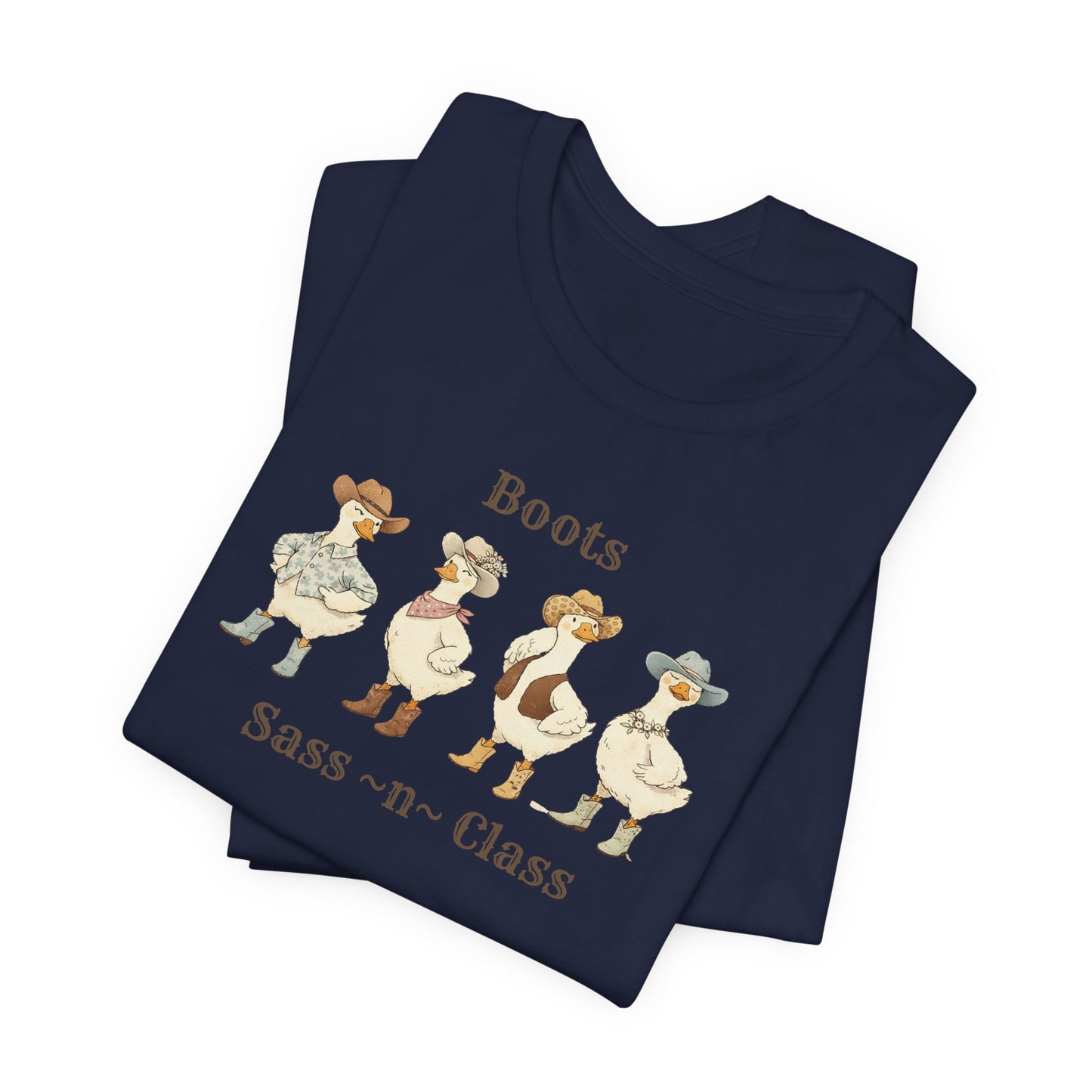 Boots Sass-n-Class Graphic T‑Shirt