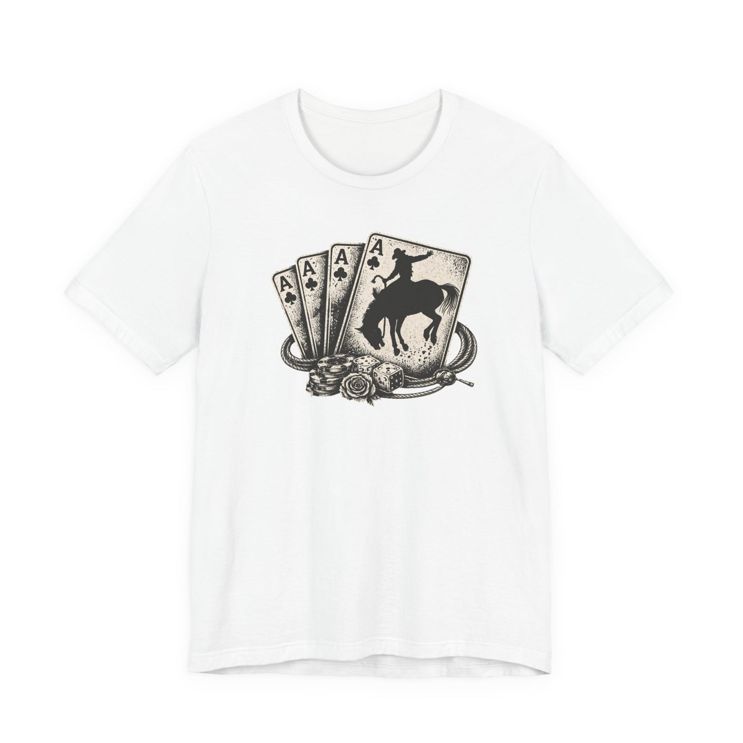 Western Ace Cards Graphic T-Shirt