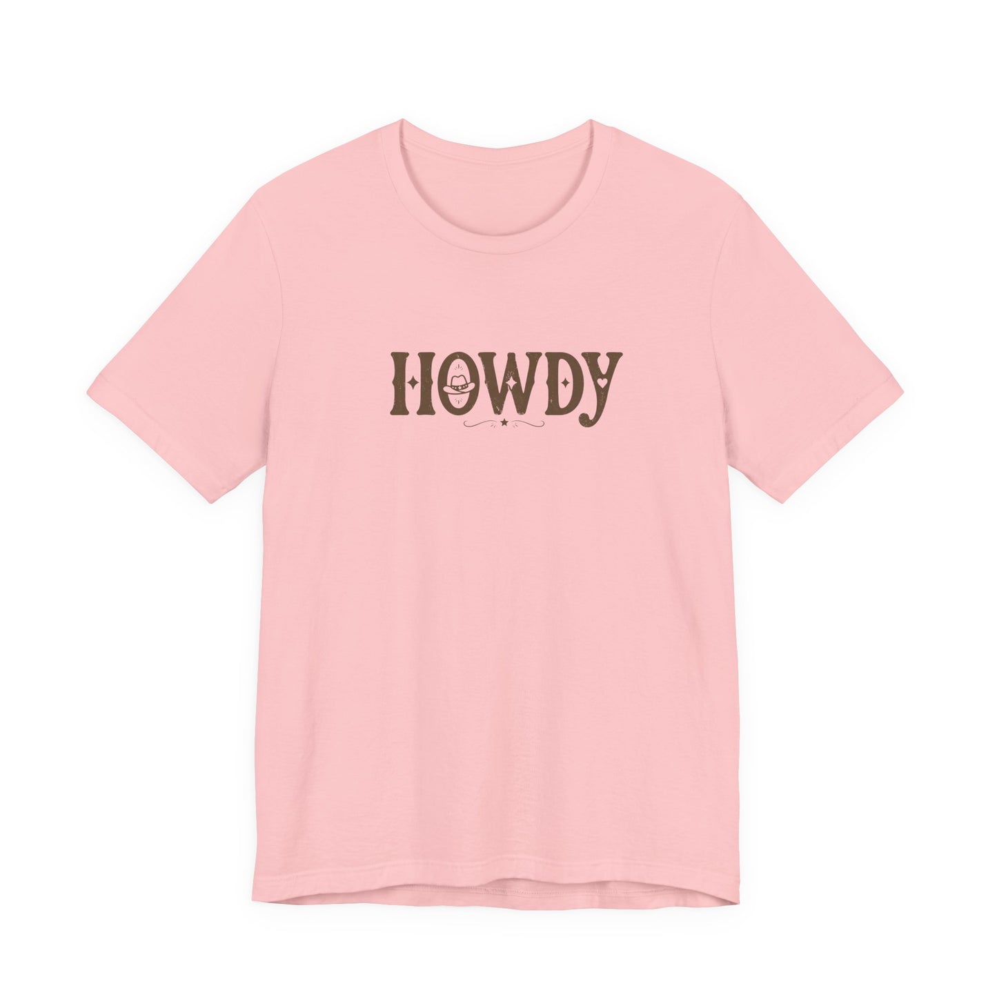 Howdy Graphic Tee — Western Cowboy Greeting T-Shirt