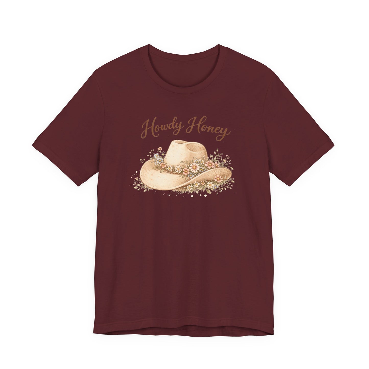 Howdy Honey Cowboy Hat T‑Shirt
