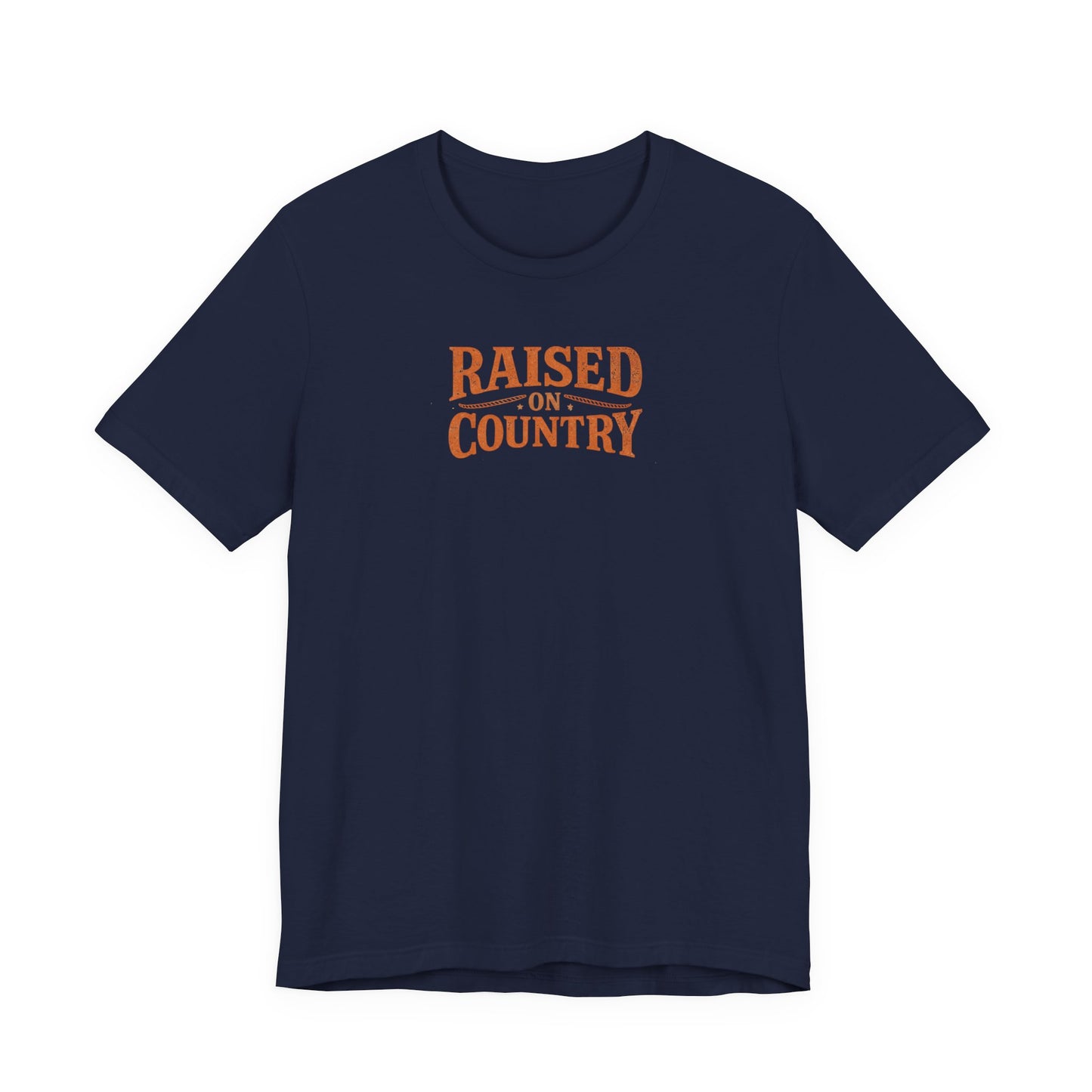Raised on Country T-Shirt — Vintage Western Graphic Tee for Country Music Lovers