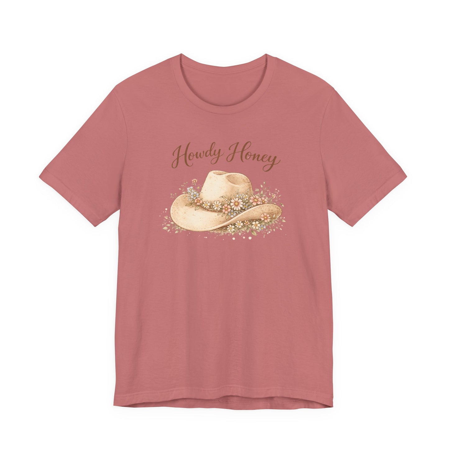 Howdy Honey Cowboy Hat T‑Shirt