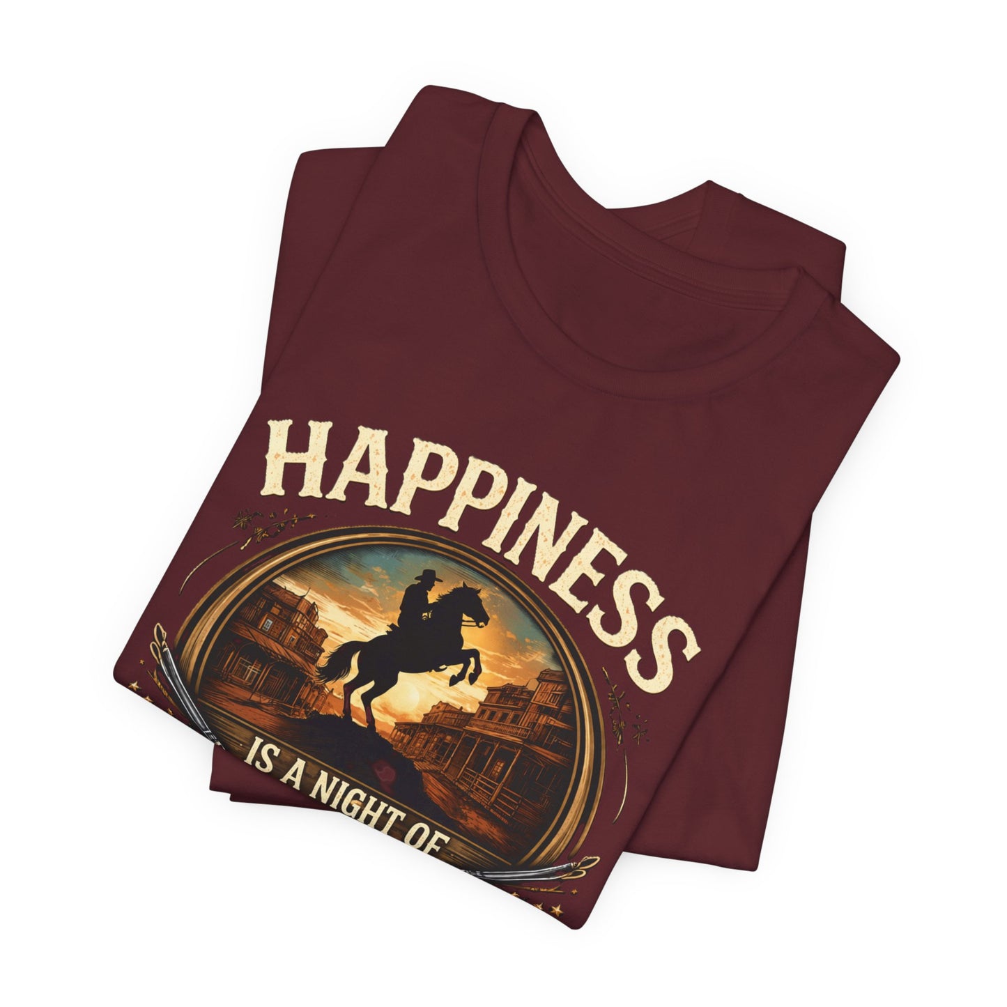 Happiness Is A Night Of Gunsmoke T-Shirt