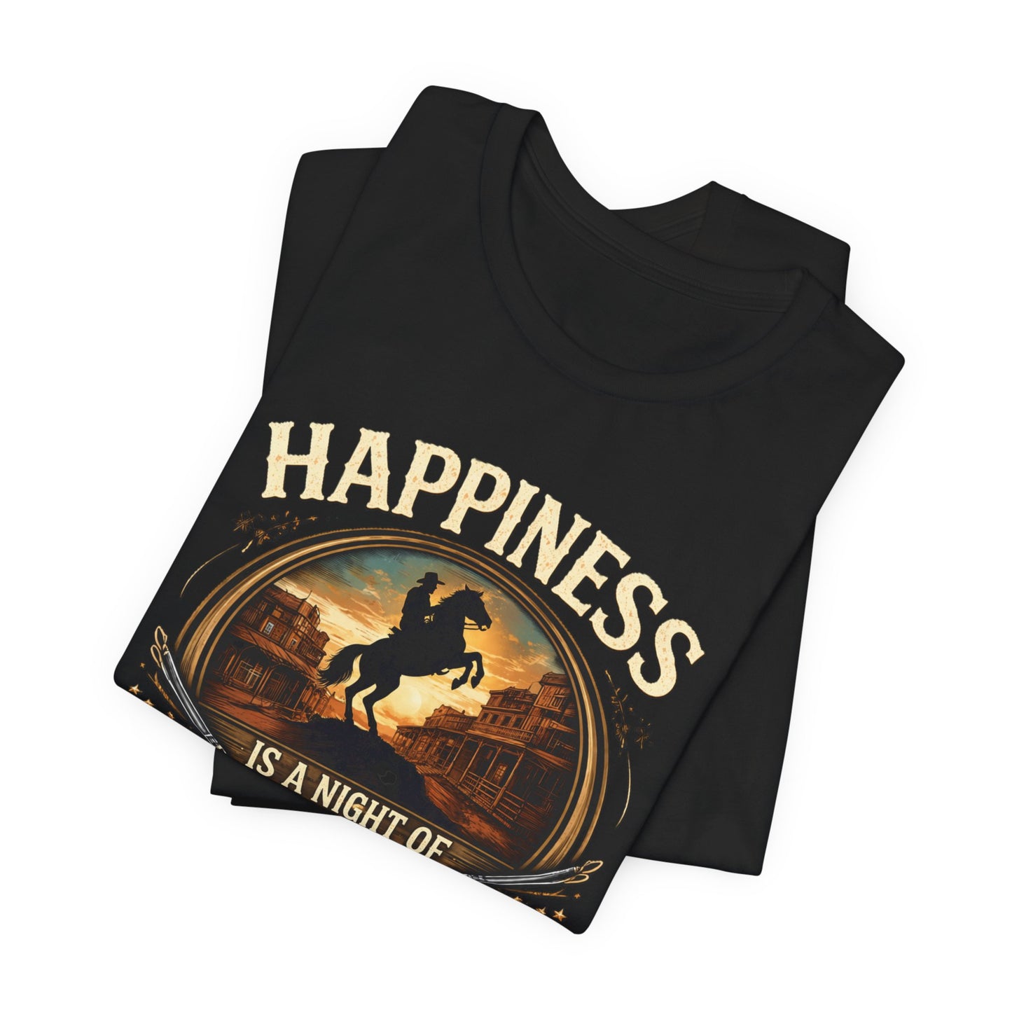 Happiness Is A Night Of Gunsmoke T-Shirt
