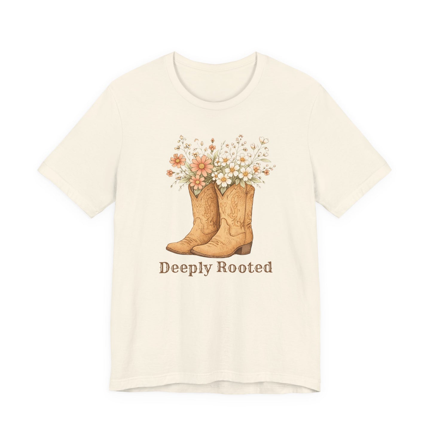 Deeply Rooted Cowboy Boots Floral T-Shirt