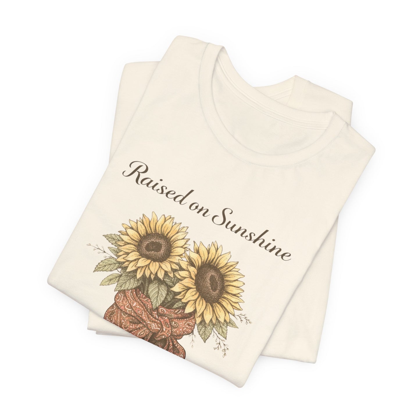 Raised on Sunshine Sunflower T-Shirt
