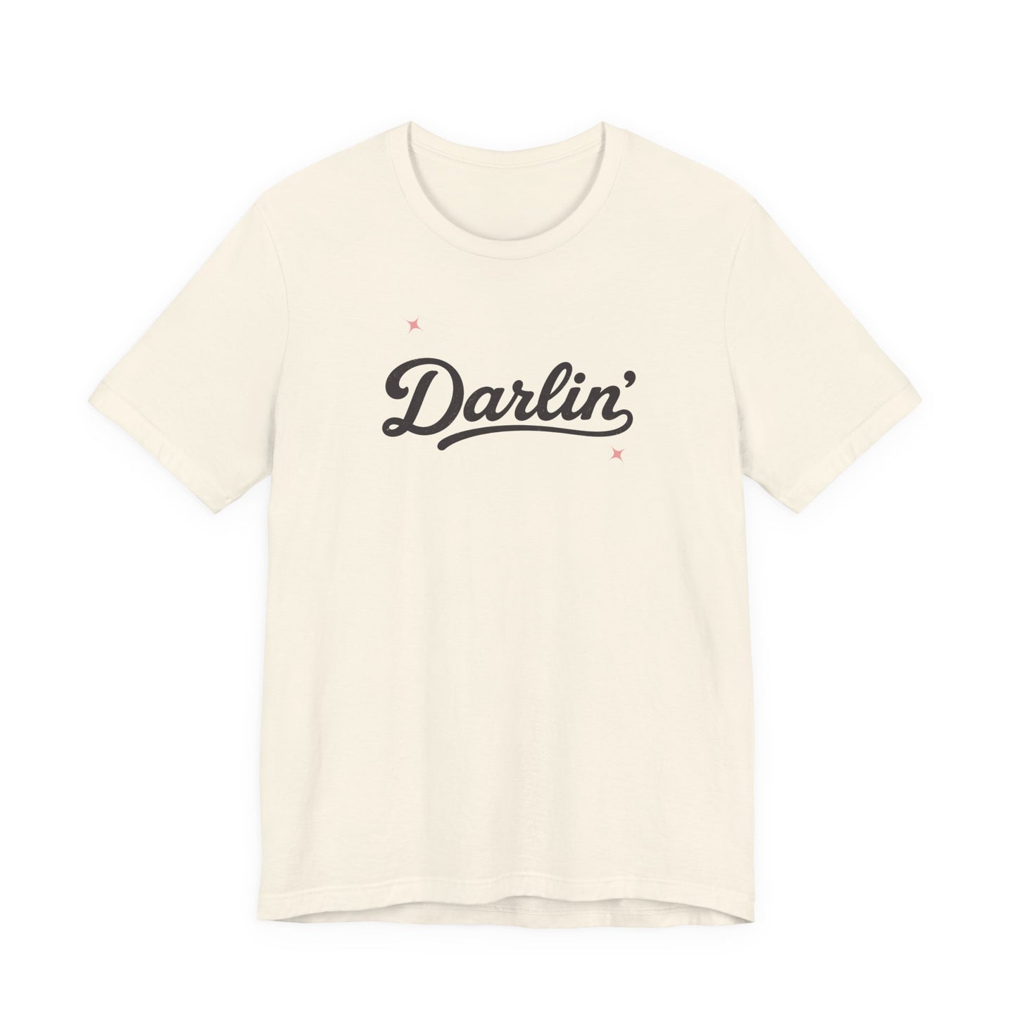 Darlin' Script  T-Shirt — Cute Retro Graphic T-Shirt
