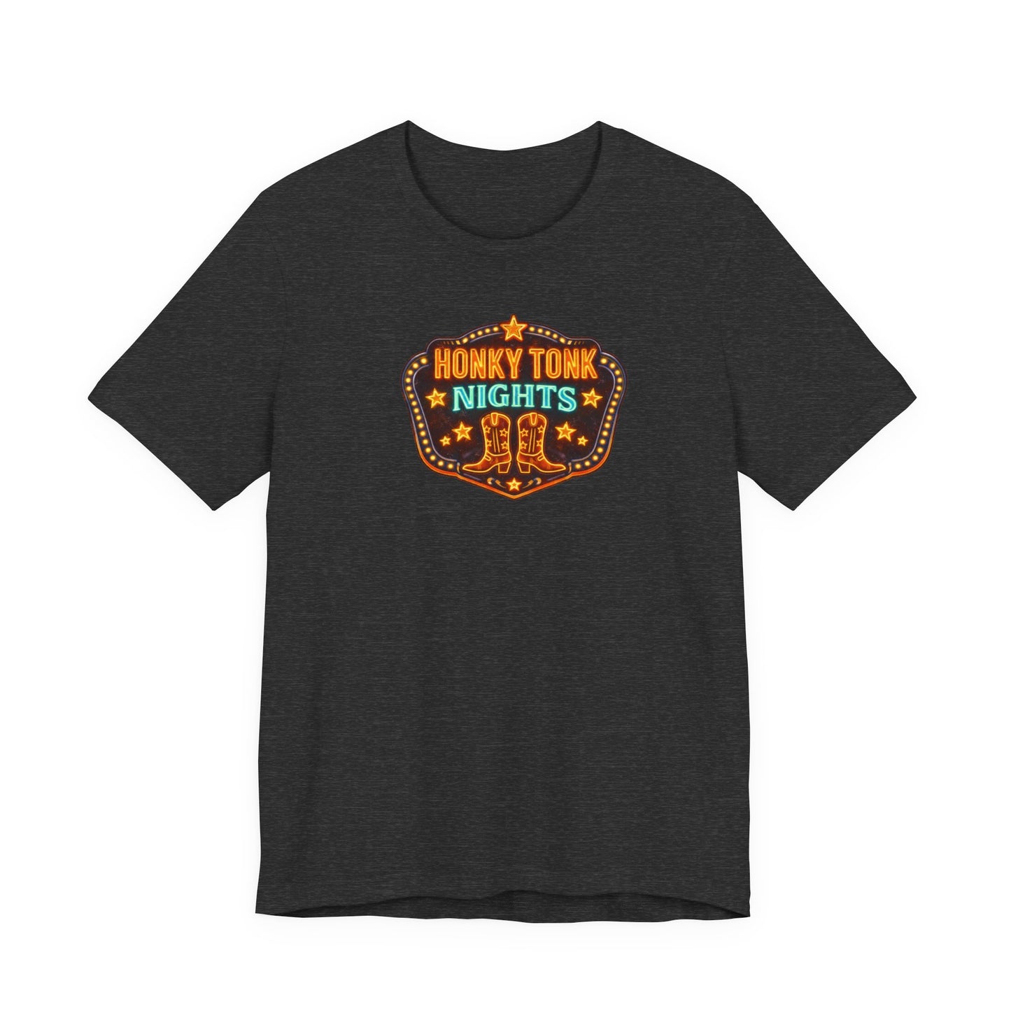 Honky Tonk Nights T-Shirt — Retro Country Western Tee