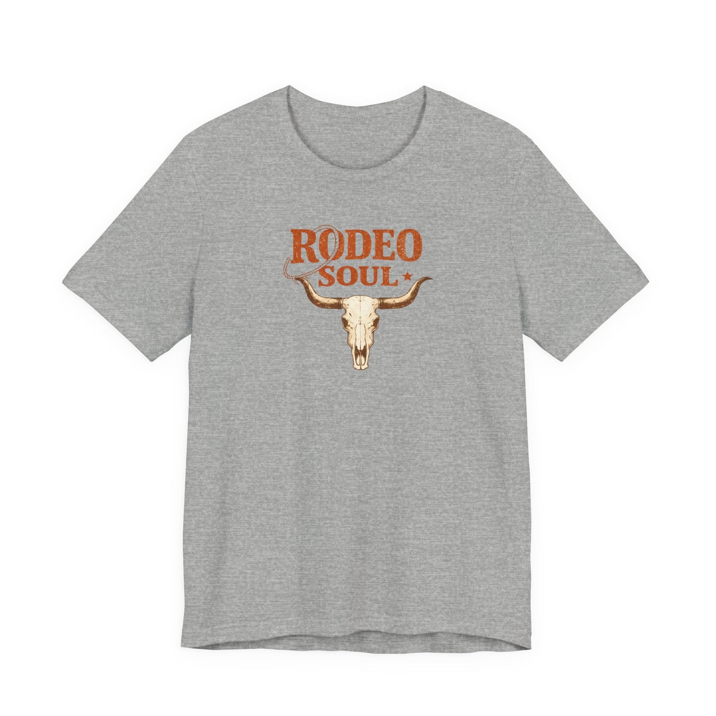 Rodeo Soul T‑Shirt — Western Skull Graphic Tee