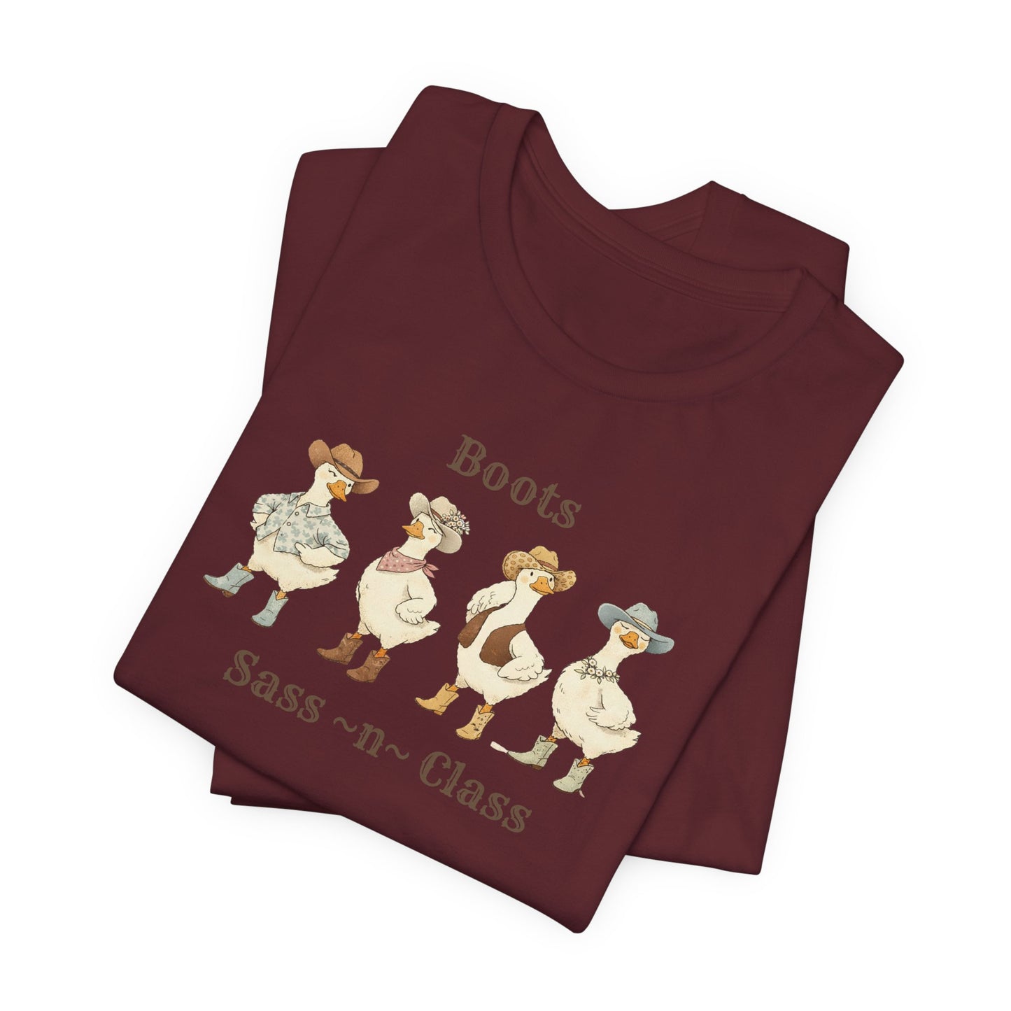 Boots Sass-n-Class Graphic T‑Shirt