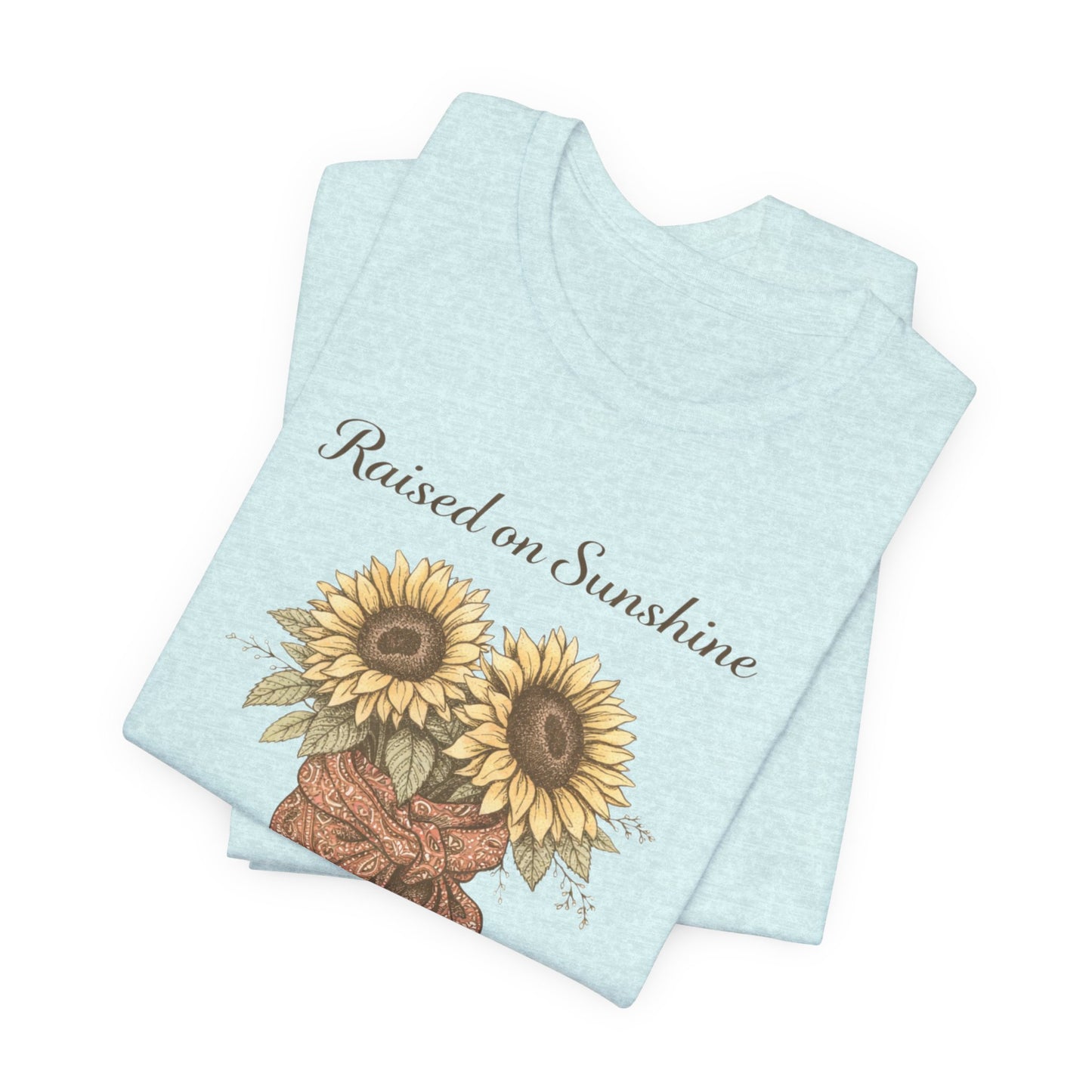 Raised on Sunshine Sunflower T-Shirt