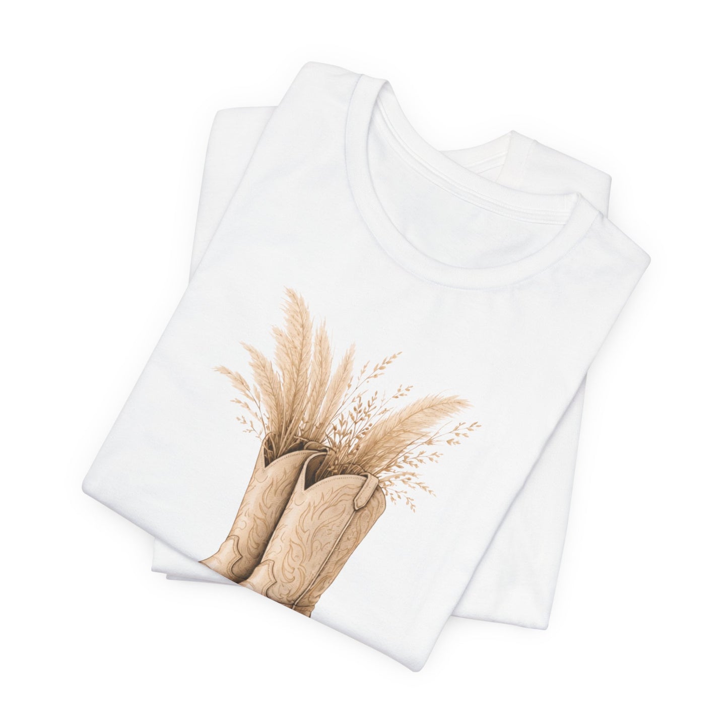 Cowboy Boots & Pampas Graphic T-Shirt