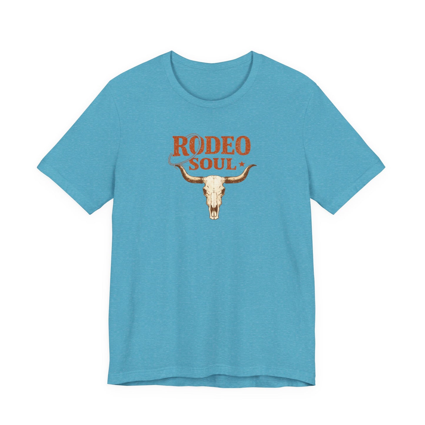 Rodeo Soul T‑Shirt — Western Skull Graphic Tee