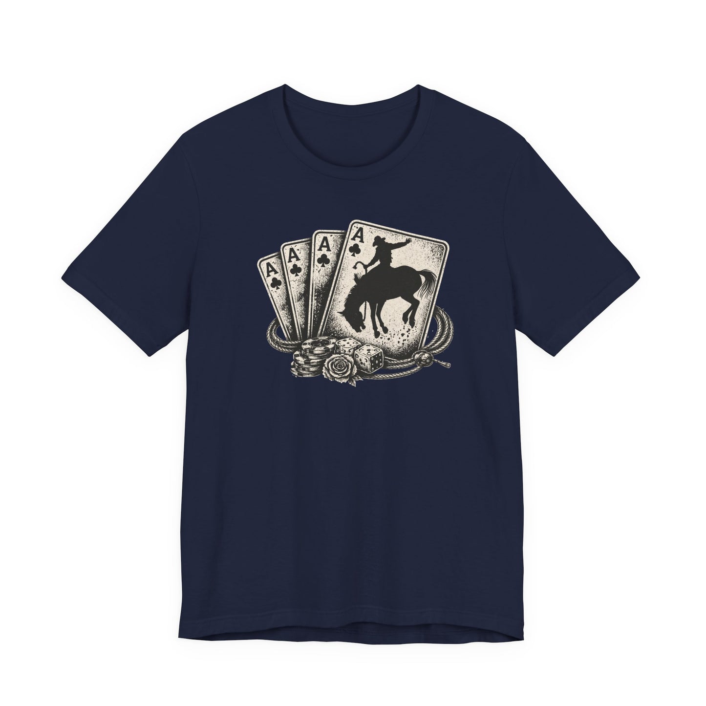 Western Ace Cards Graphic T-Shirt