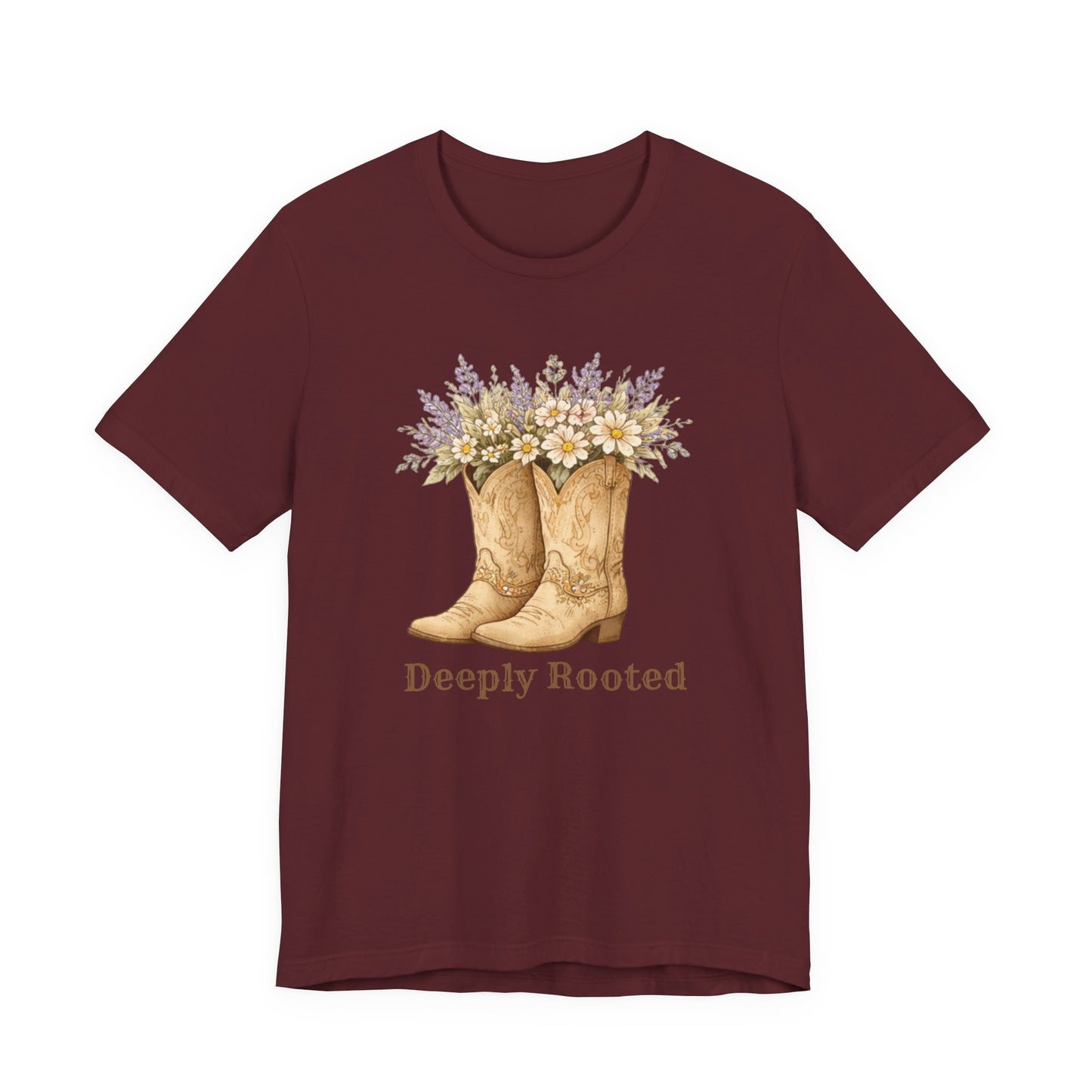 Deeply Rooted Cowboy Boots Floral T-Shirt