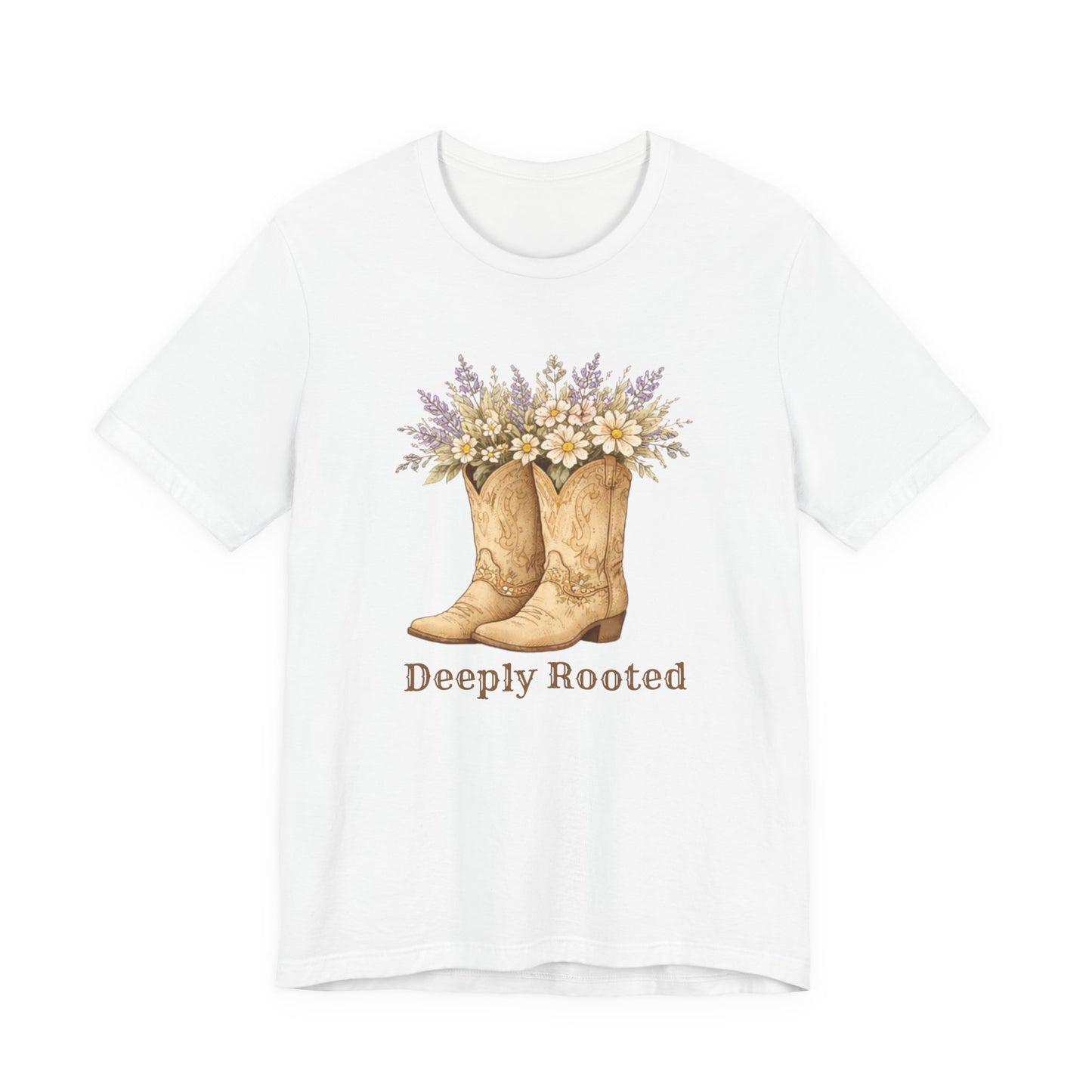 Deeply Rooted Cowboy Boots Floral T-Shirt