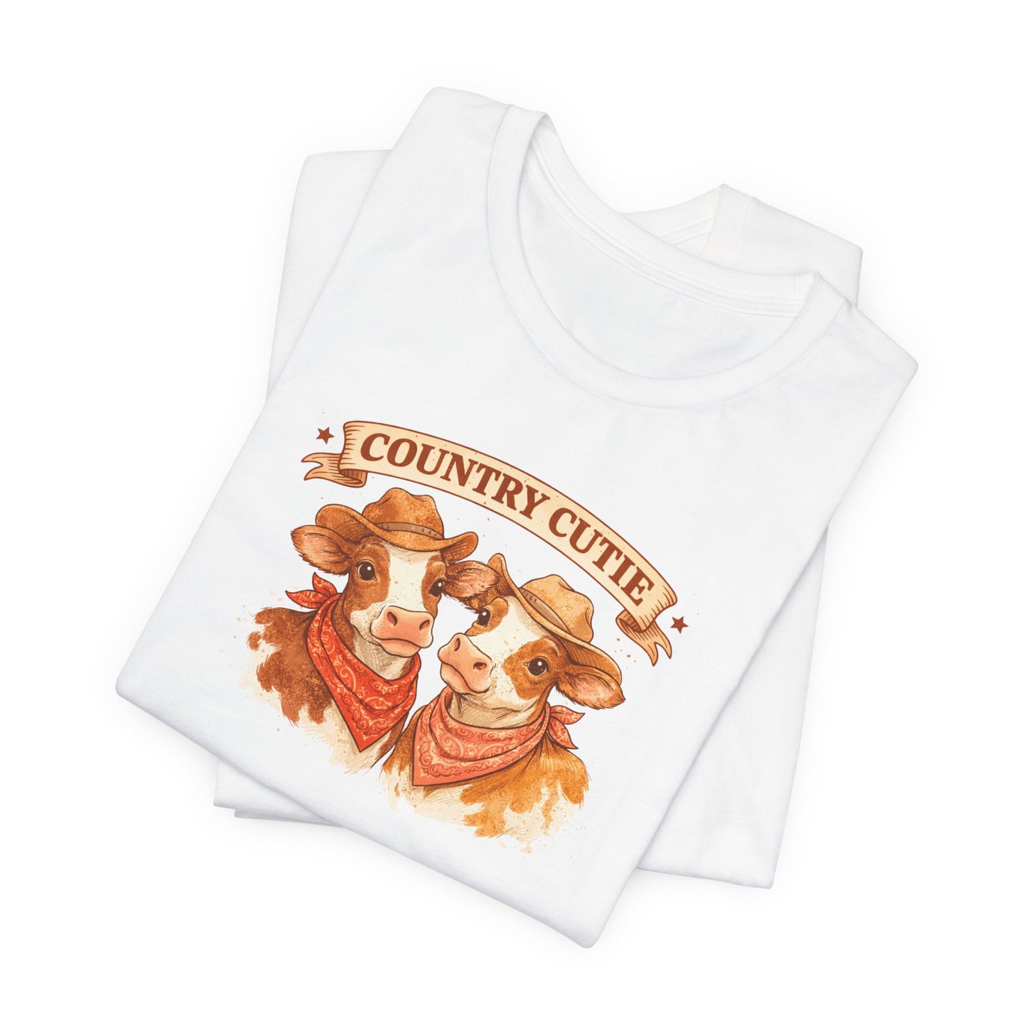 Country Cutie T-Shirt— Cow Ranch Graphic Tee