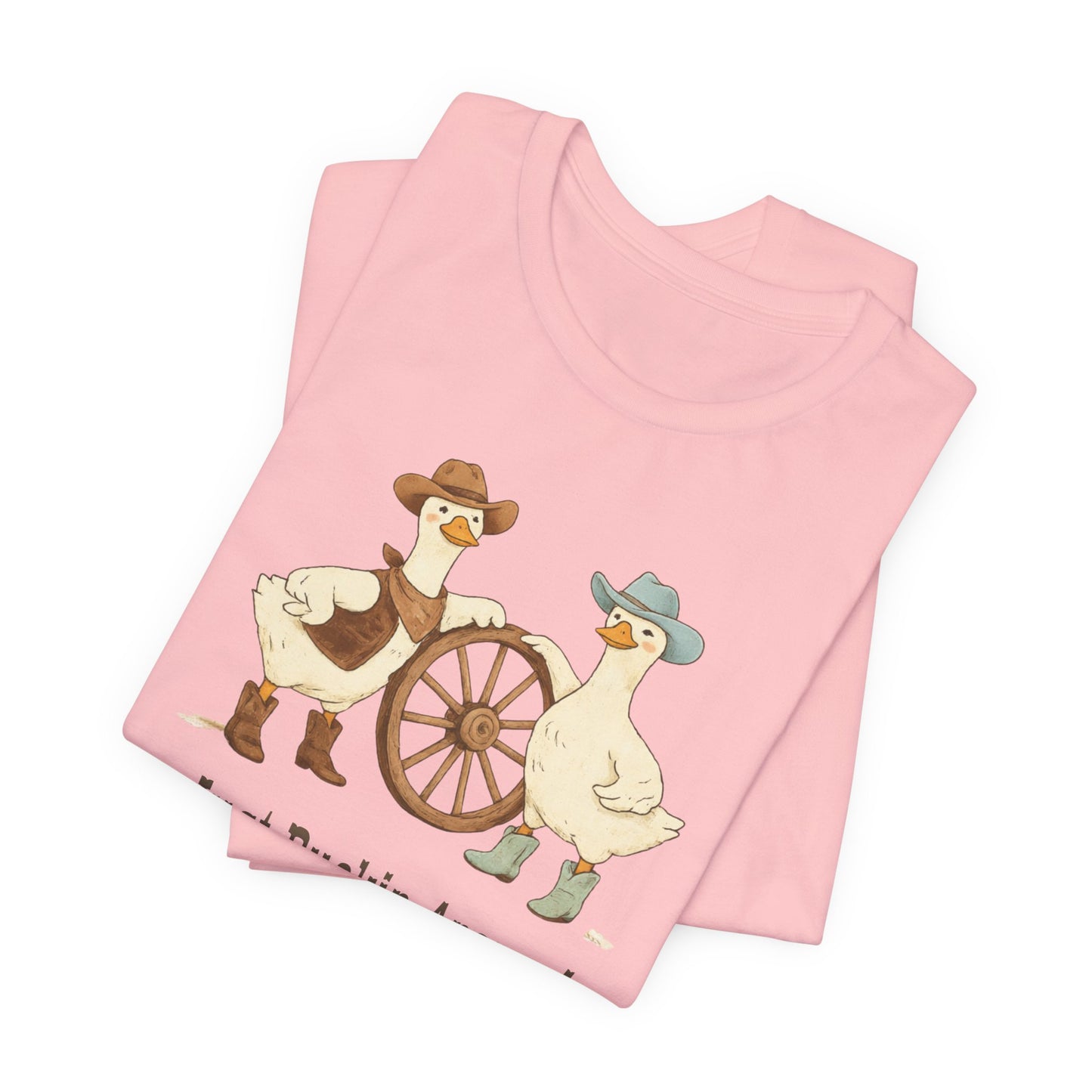 Just Duckin' Around T-Shirt— Vintage Western Duck Graphic T-Shirt