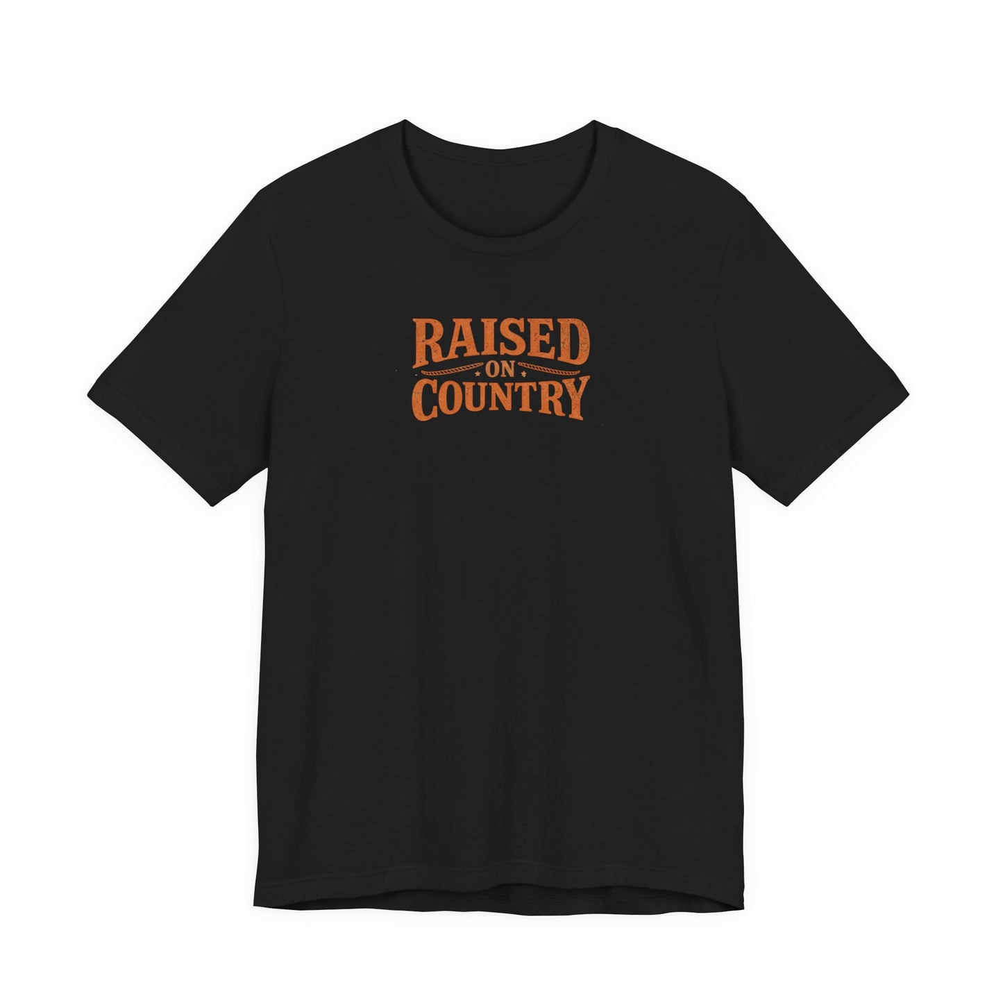 Raised on Country T-Shirt — Vintage Western Graphic Tee for Country Music Lovers