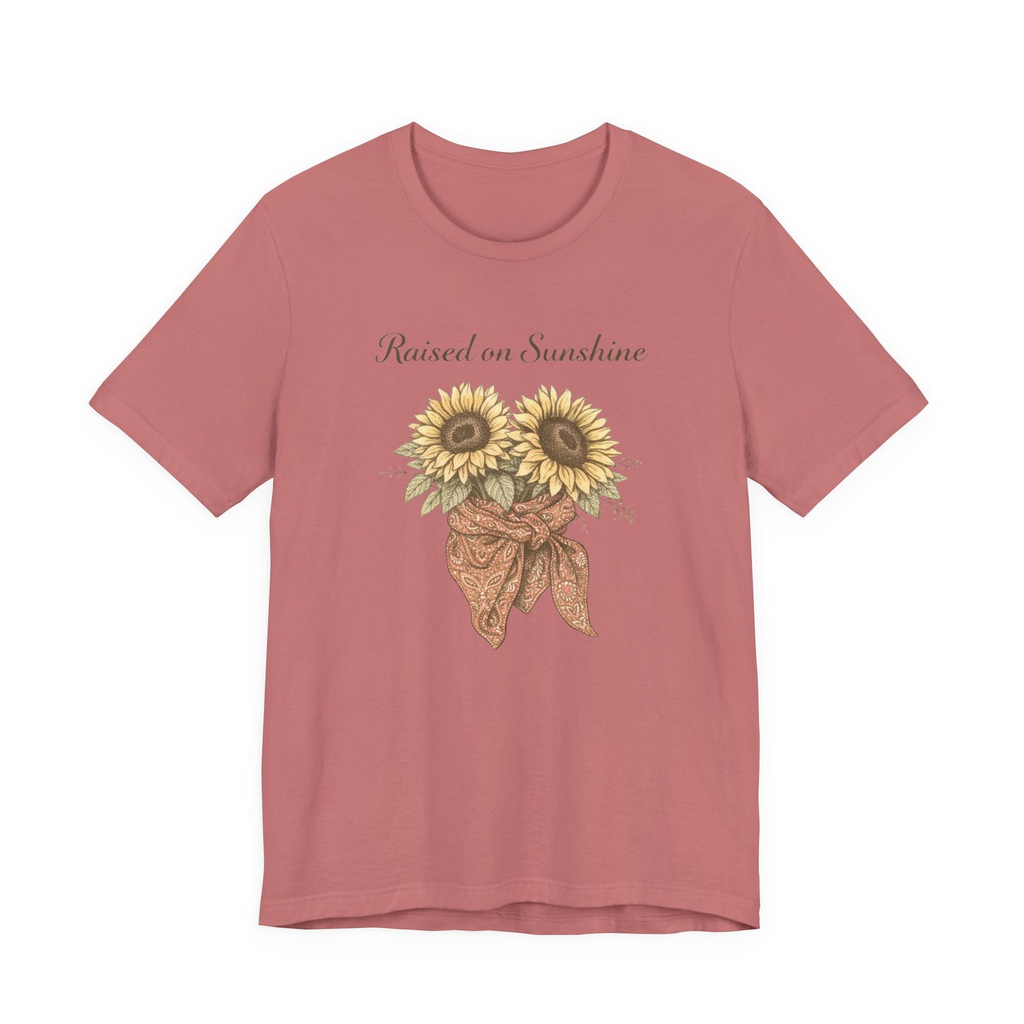 Raised on Sunshine Sunflower T-Shirt