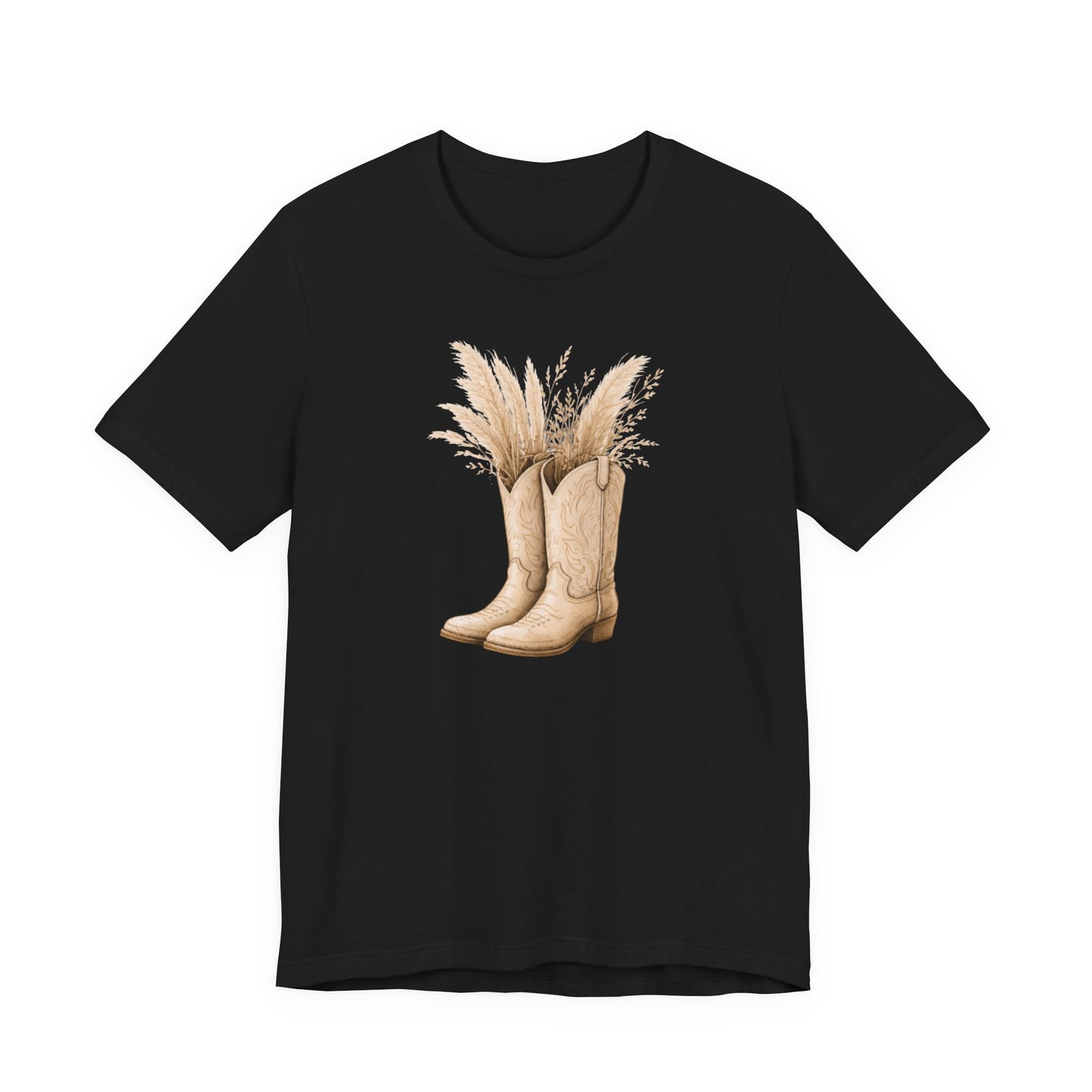 Cowboy Boots & Pampas Graphic T-Shirt